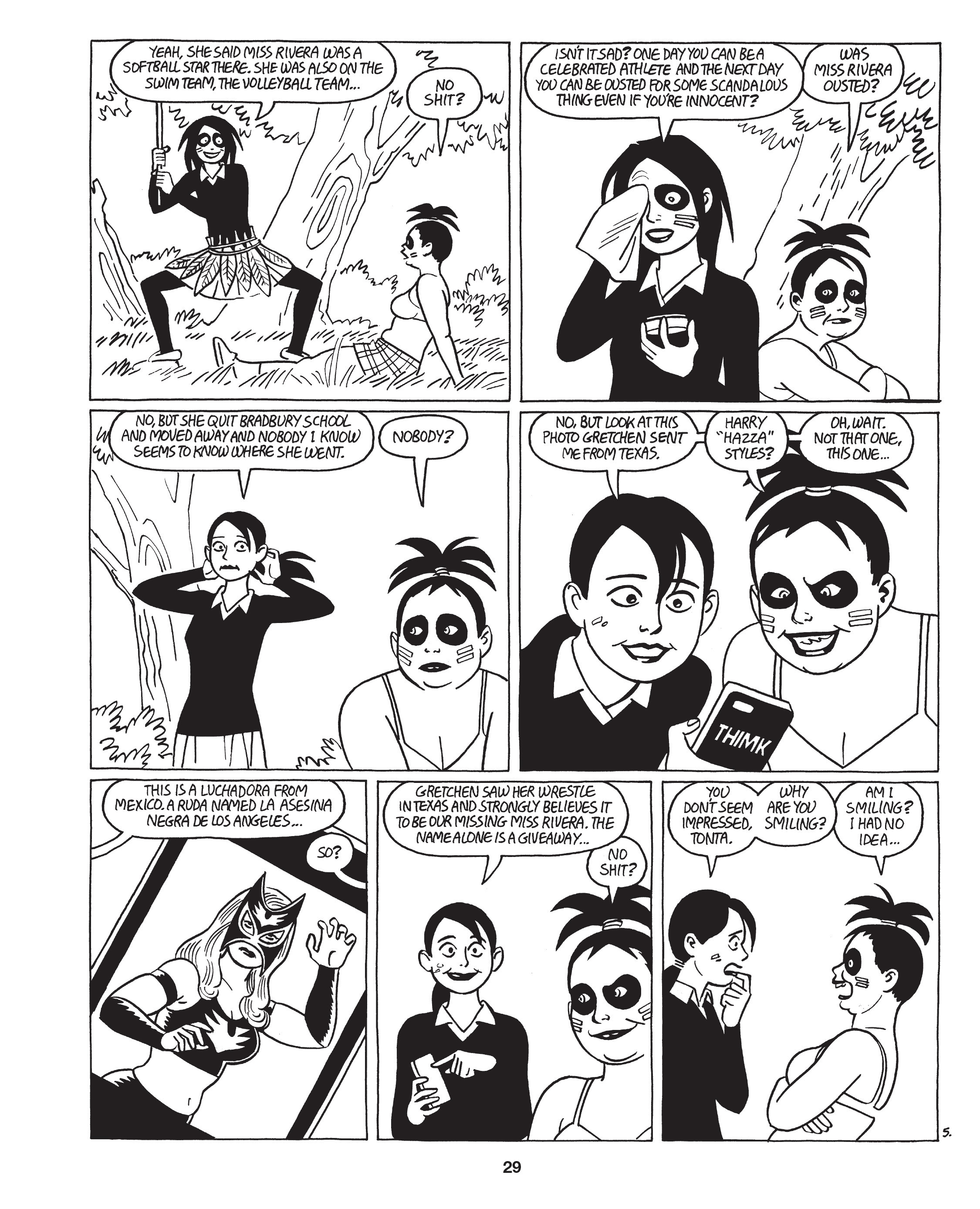 Read online Love and Rockets: New Stories comic -  Issue #8 - 32