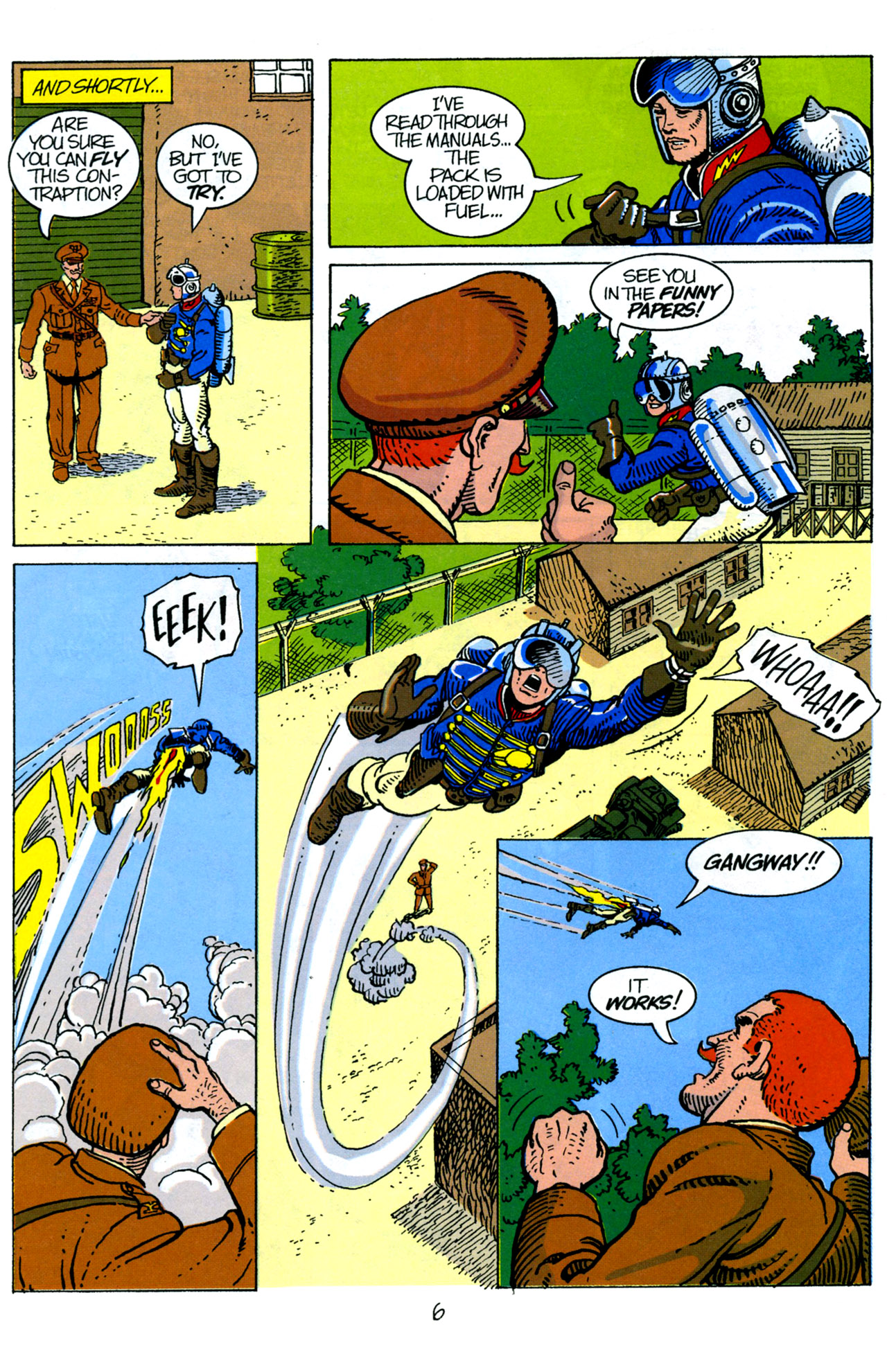 Read online Rocket Ranger comic -  Issue #1 - 8