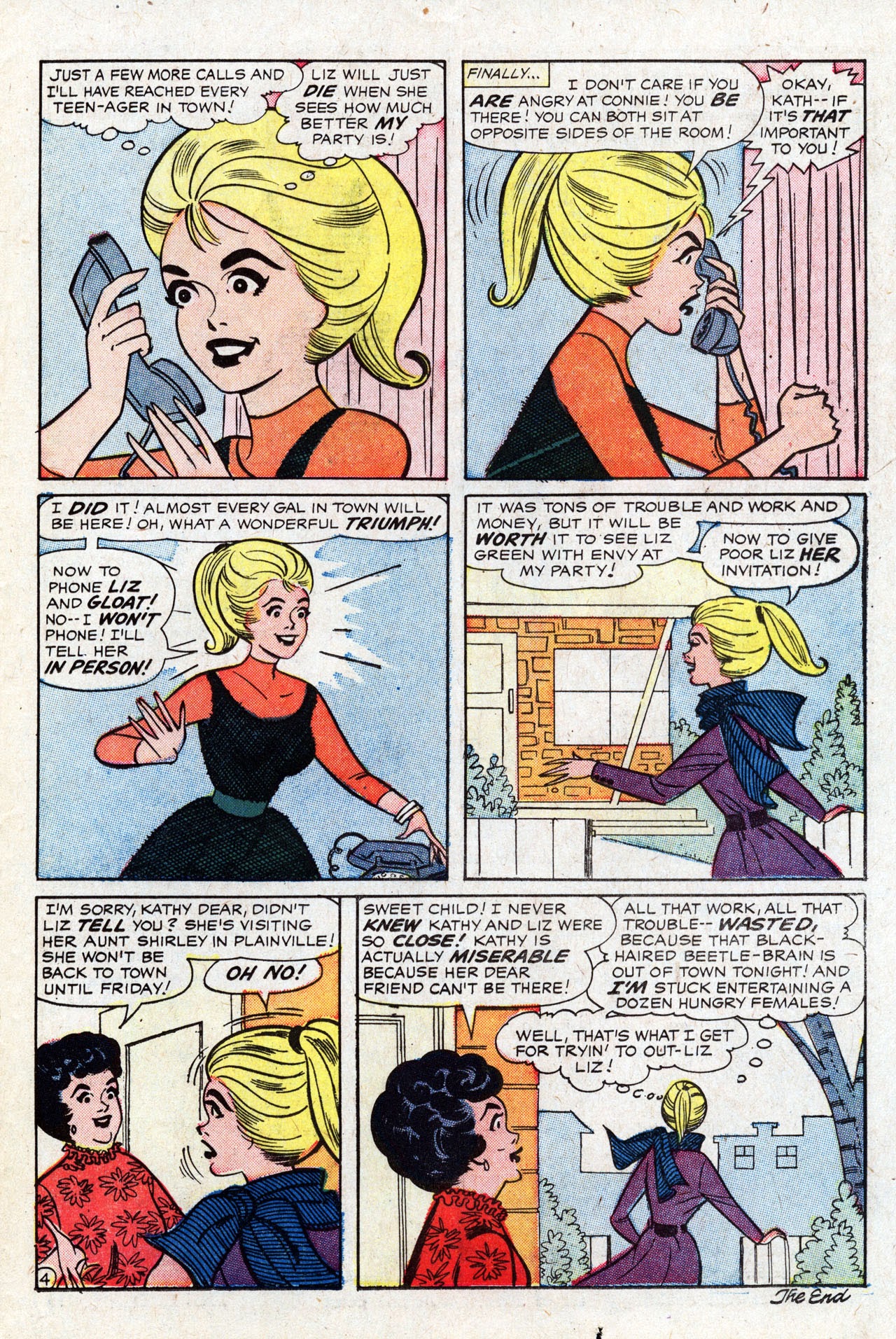 Read online Kathy (1959) comic -  Issue #23 - 23