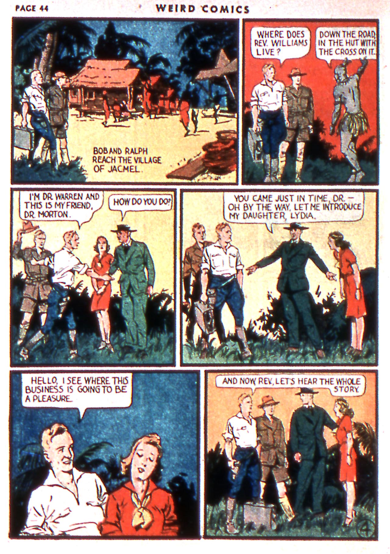 Read online Weird Comics comic -  Issue #4 - 46