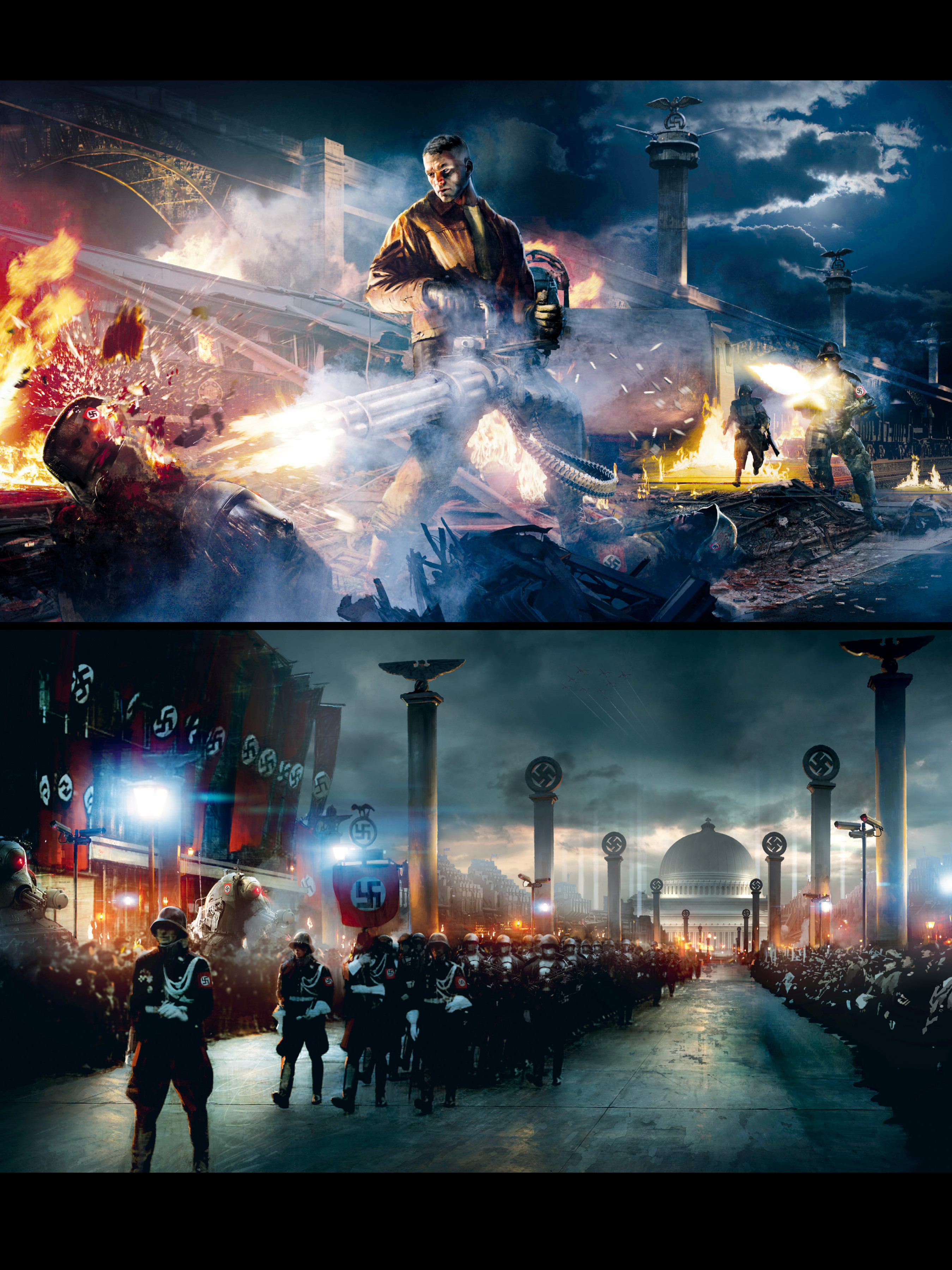 Read online The Art of Wolfenstein: The New Order comic -  Issue # TPB (Part 1) - 8