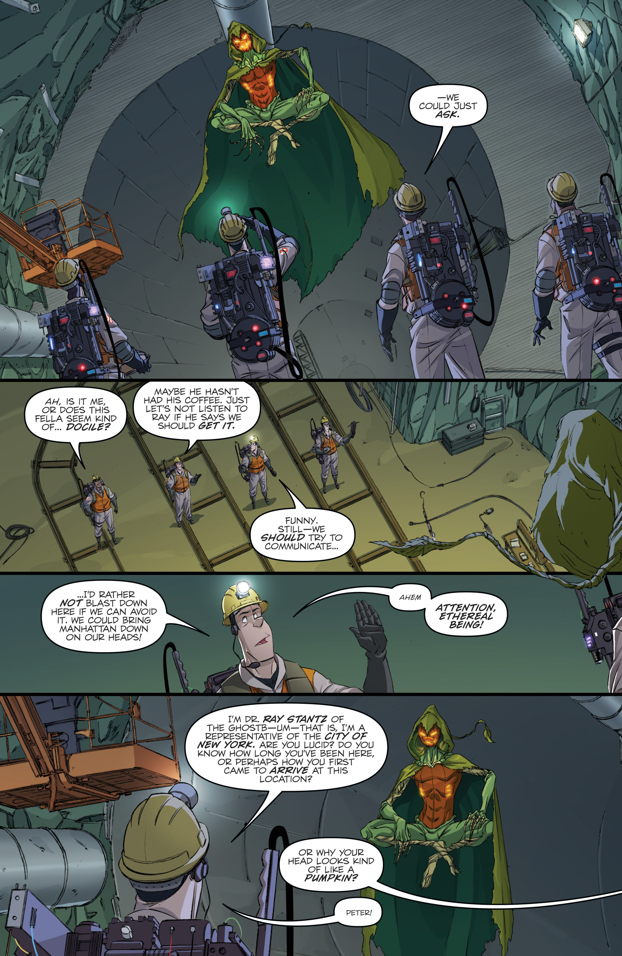 Read online Ghostbusters: Crossing Over comic -  Issue # _TPB - 10