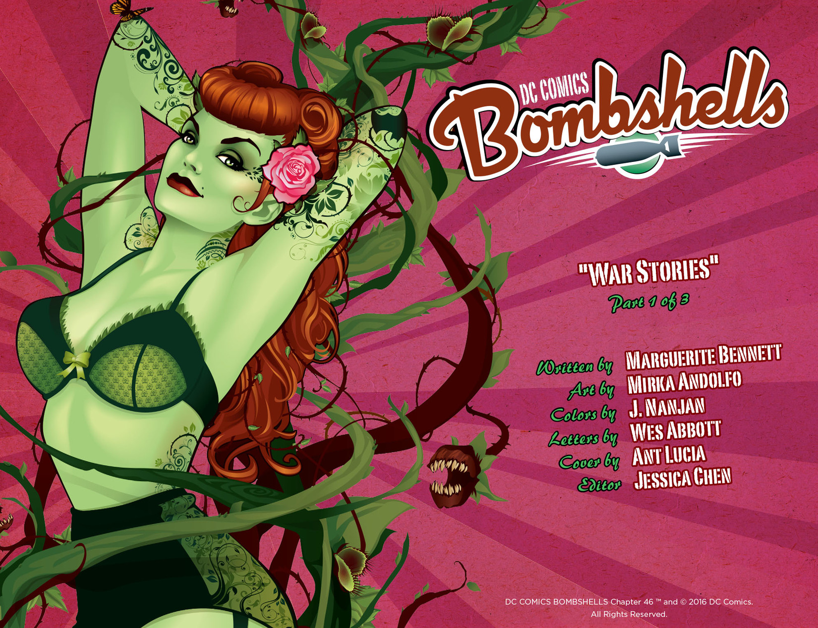 Read online DC Comics: Bombshells comic -  Issue #46 - 2
