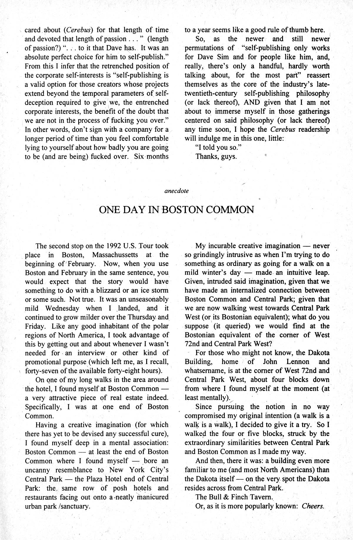 Read online Cerebus comic -  Issue #210 - 24