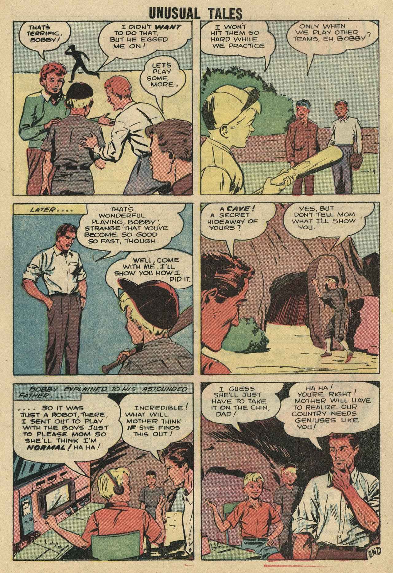 Read online Unusual Tales comic -  Issue #14 - 16