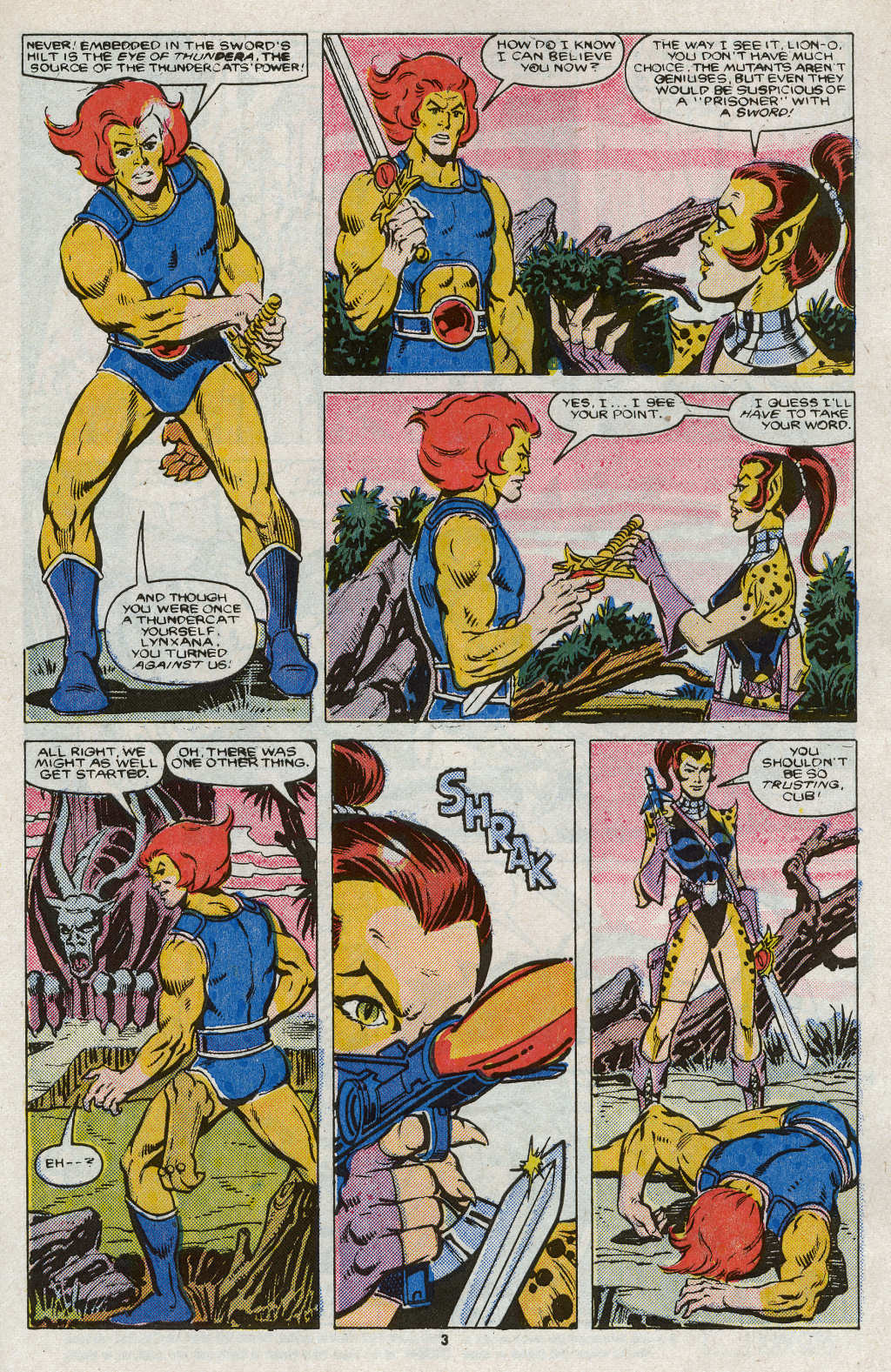 Read online ThunderCats (1985) comic -  Issue #5 - 5