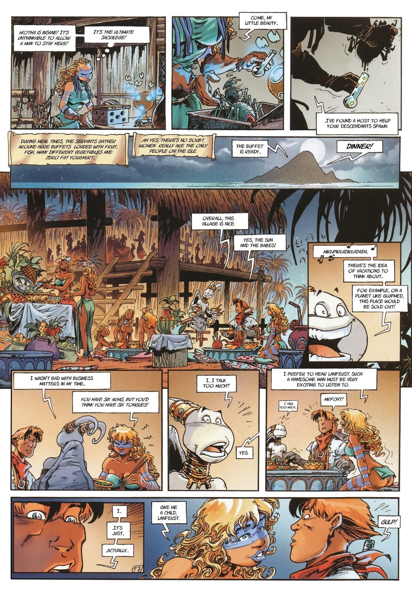Read online Lanfeust Of The Stars comic -  Issue #4 - 21