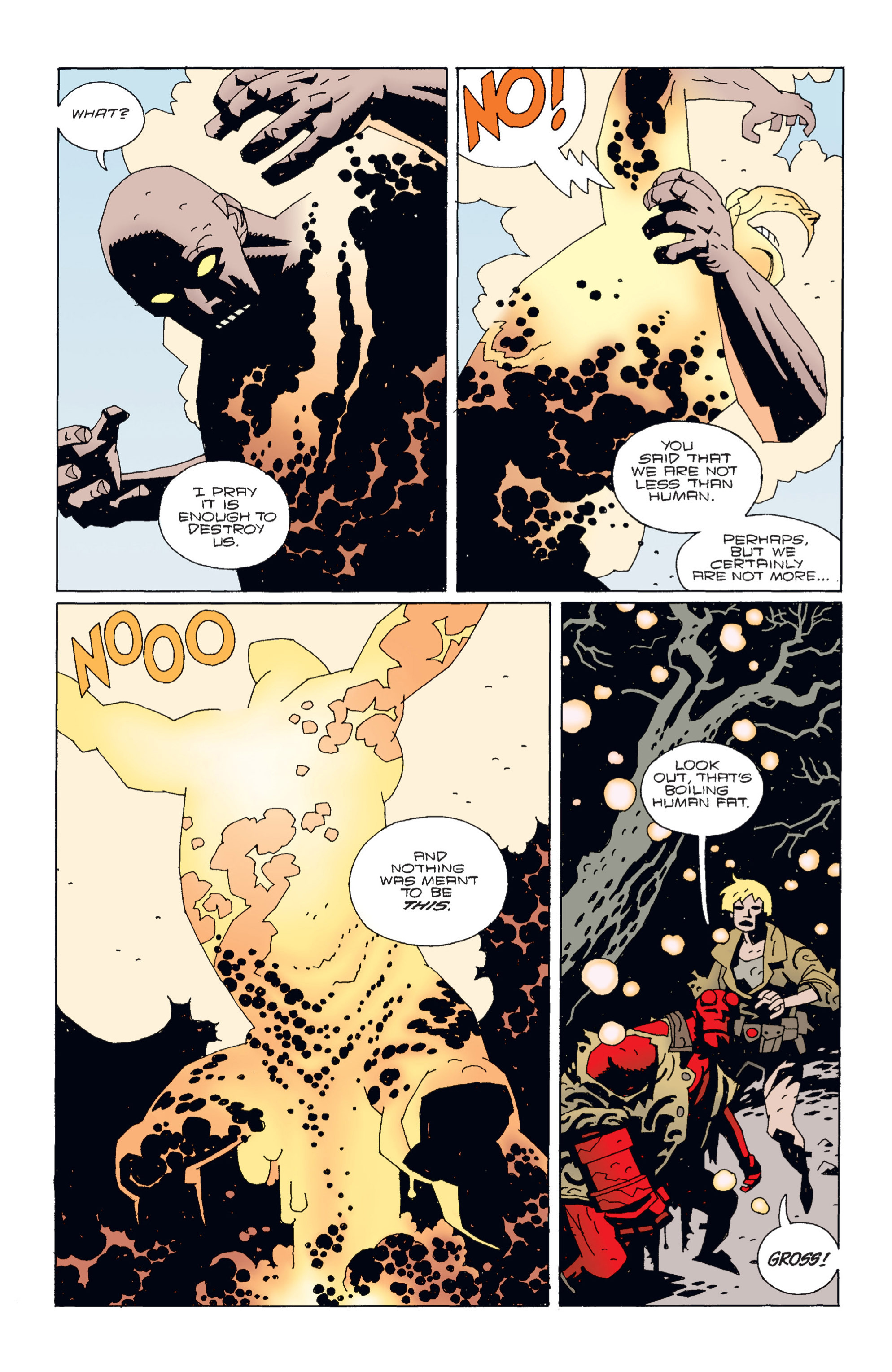 Read online Hellboy comic -  Issue #3 - 165