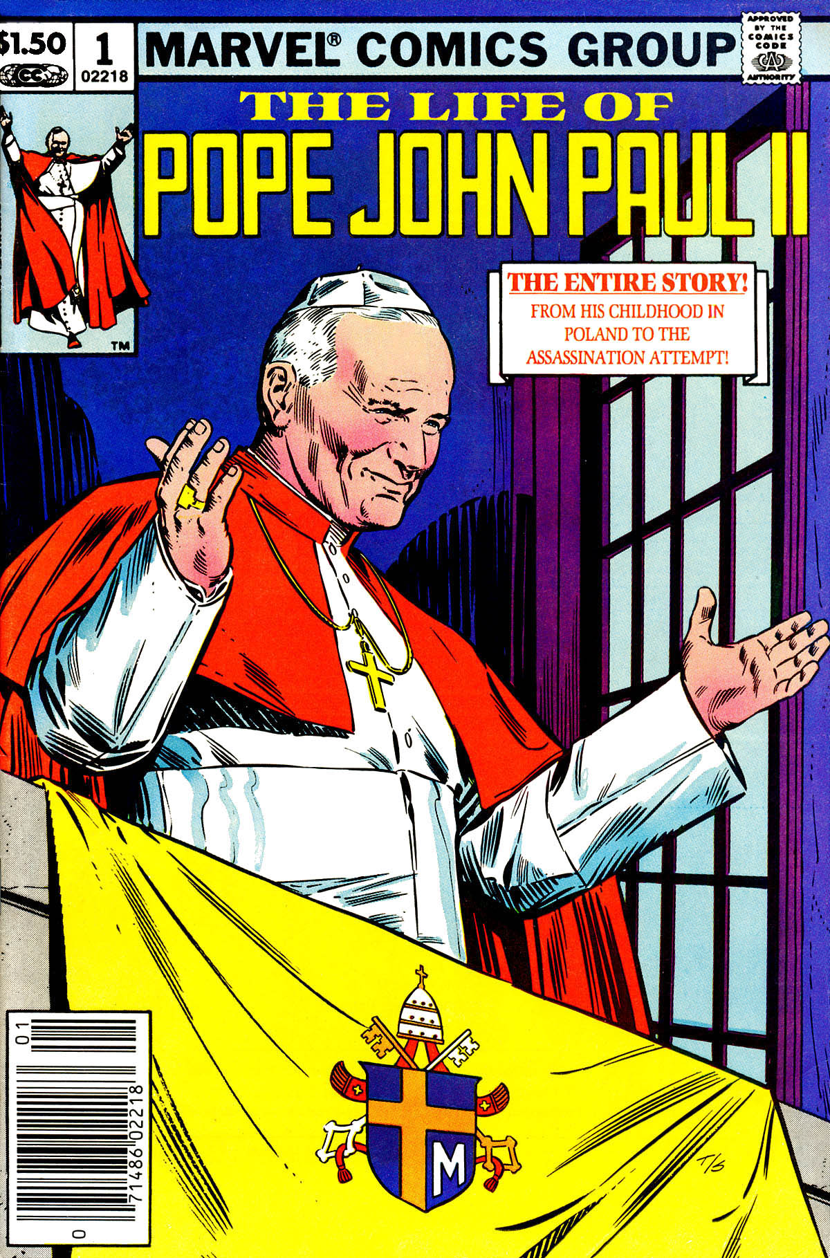 Read online The Life of Pope John Paul II comic -  Issue # Full - 1