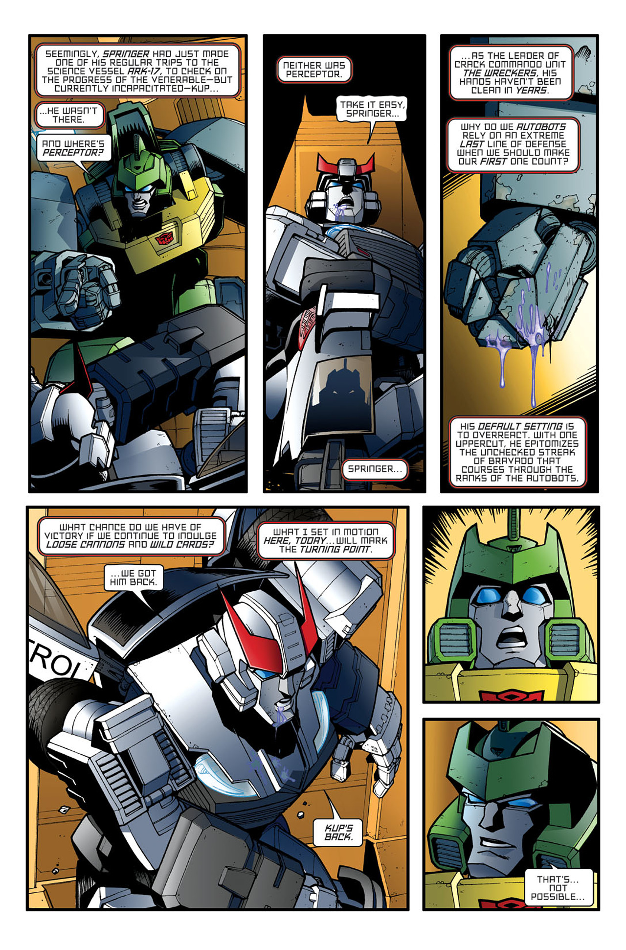 Read online The Transformers: All Hail Megatron comic -  Issue #15 - 4