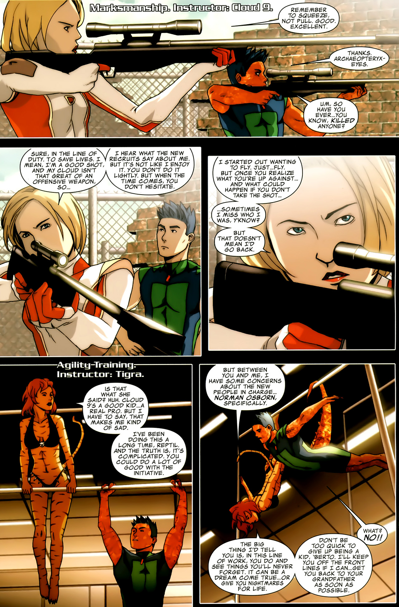 Read online Avengers: The Initiative Featuring Reptil comic -  Issue # Full - 18