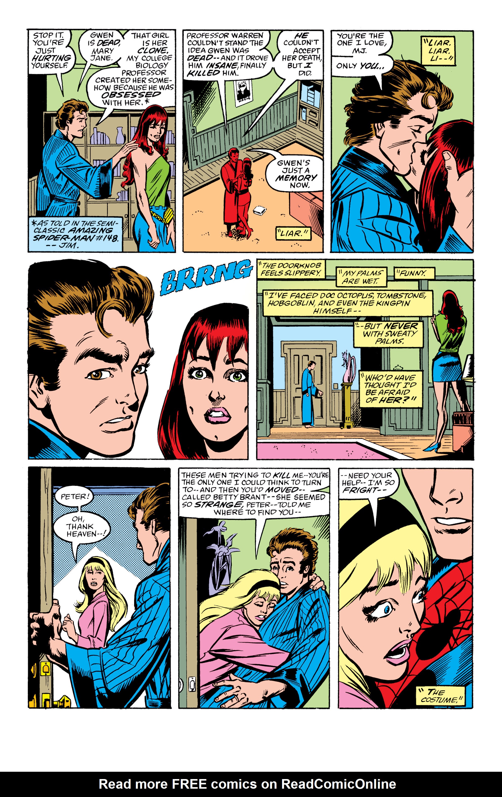 Read online The Spectacular Spider-Man (1976) comic -  Issue # _TPB Tombstone (Part 2) - 81