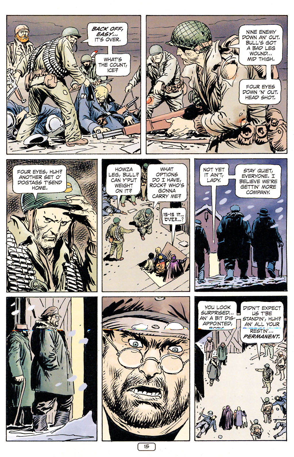 Read online Sgt. Rock: The Prophecy comic -  Issue #5 - 15