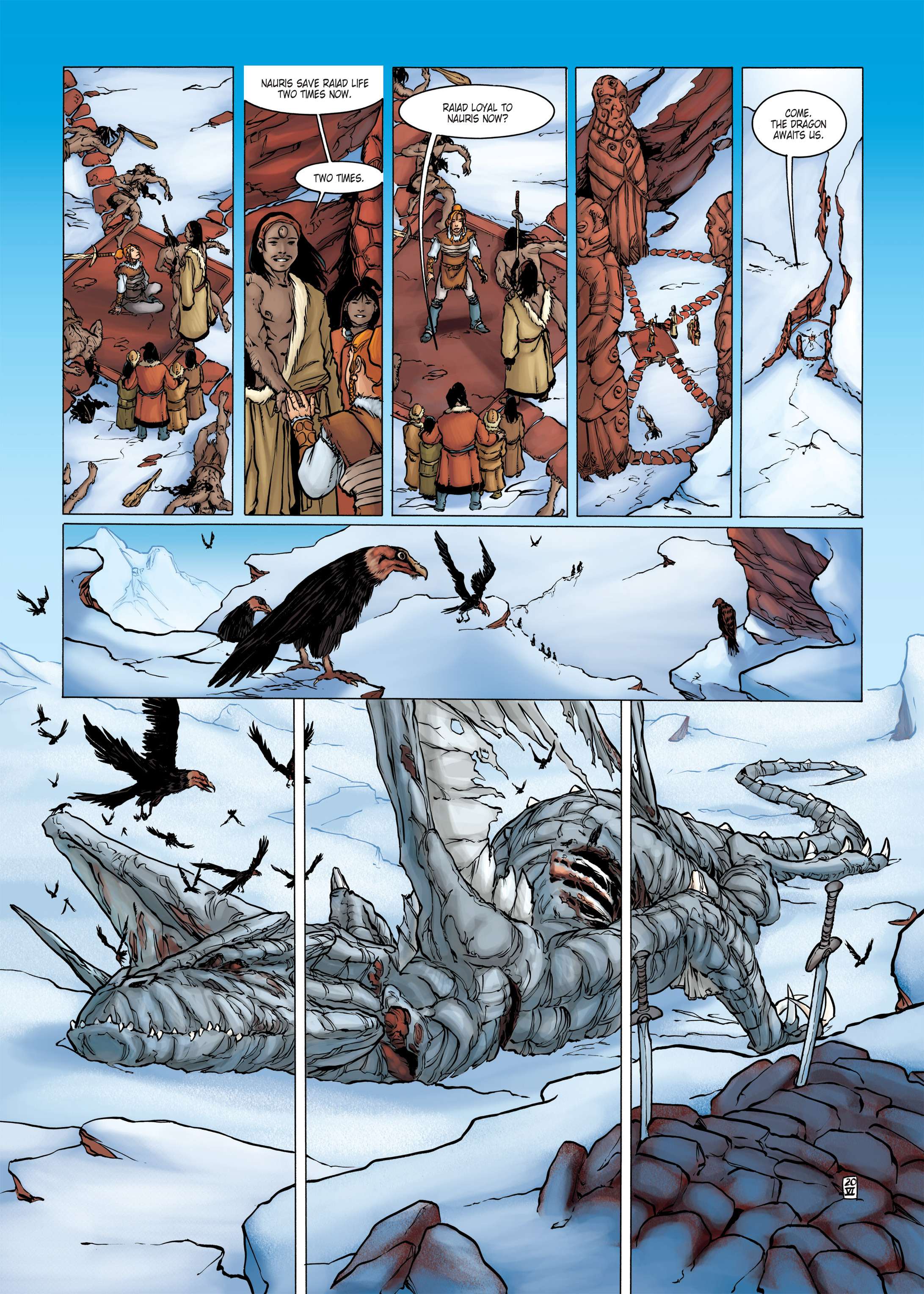 Read online Chronicles of the Dragon Knights comic -  Issue #6 - 22