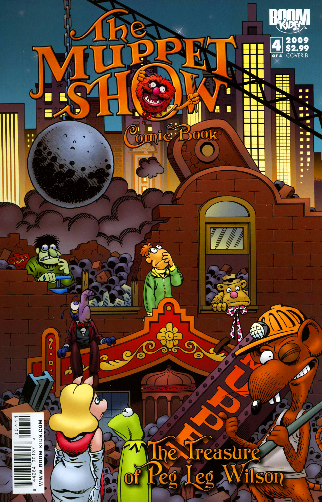 Read online The Muppet Show: The Treasure of Peg-Leg Wilson comic -  Issue #4 - 2
