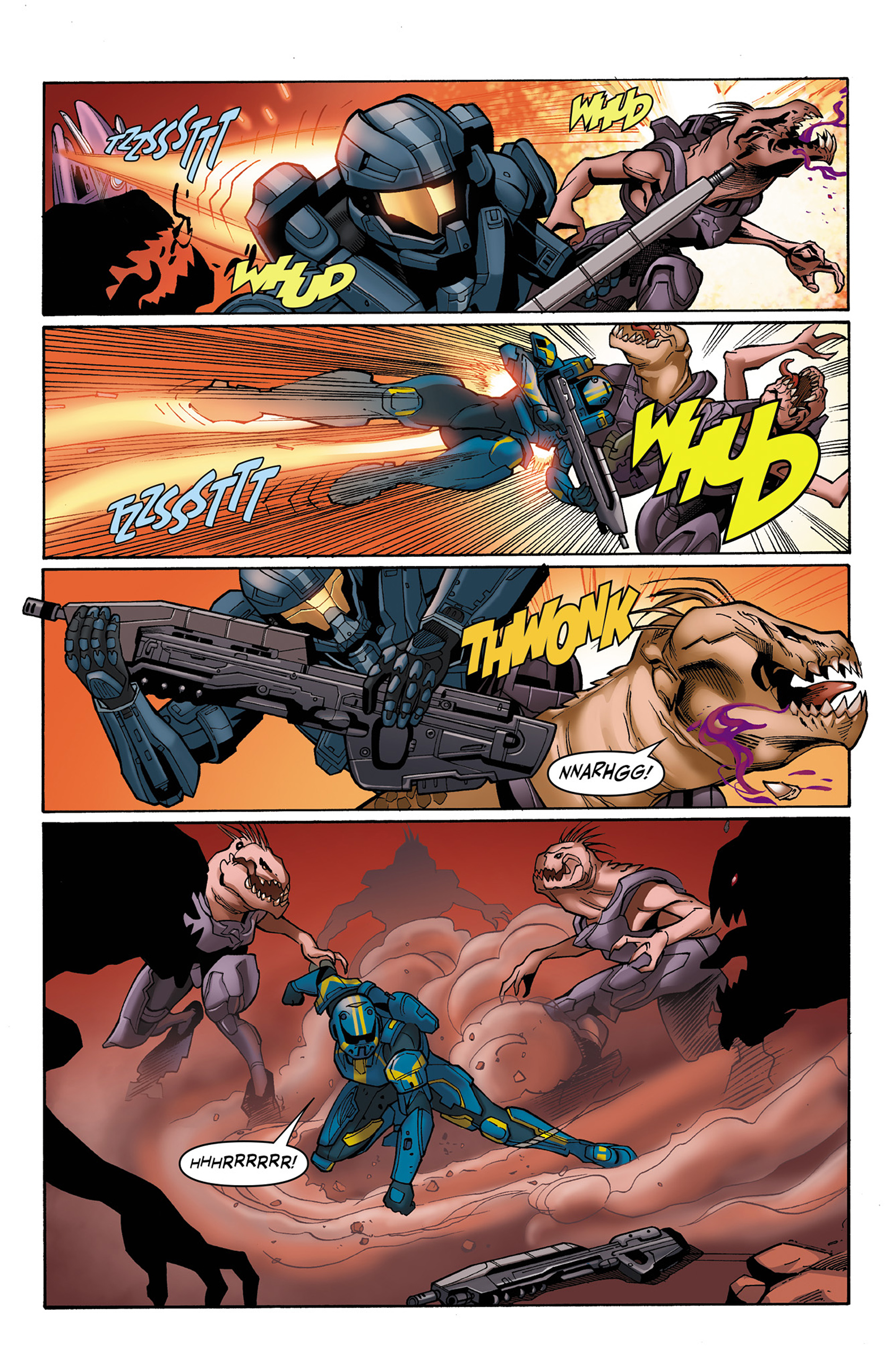 Read online Halo: Escalation comic -  Issue #11 - 16