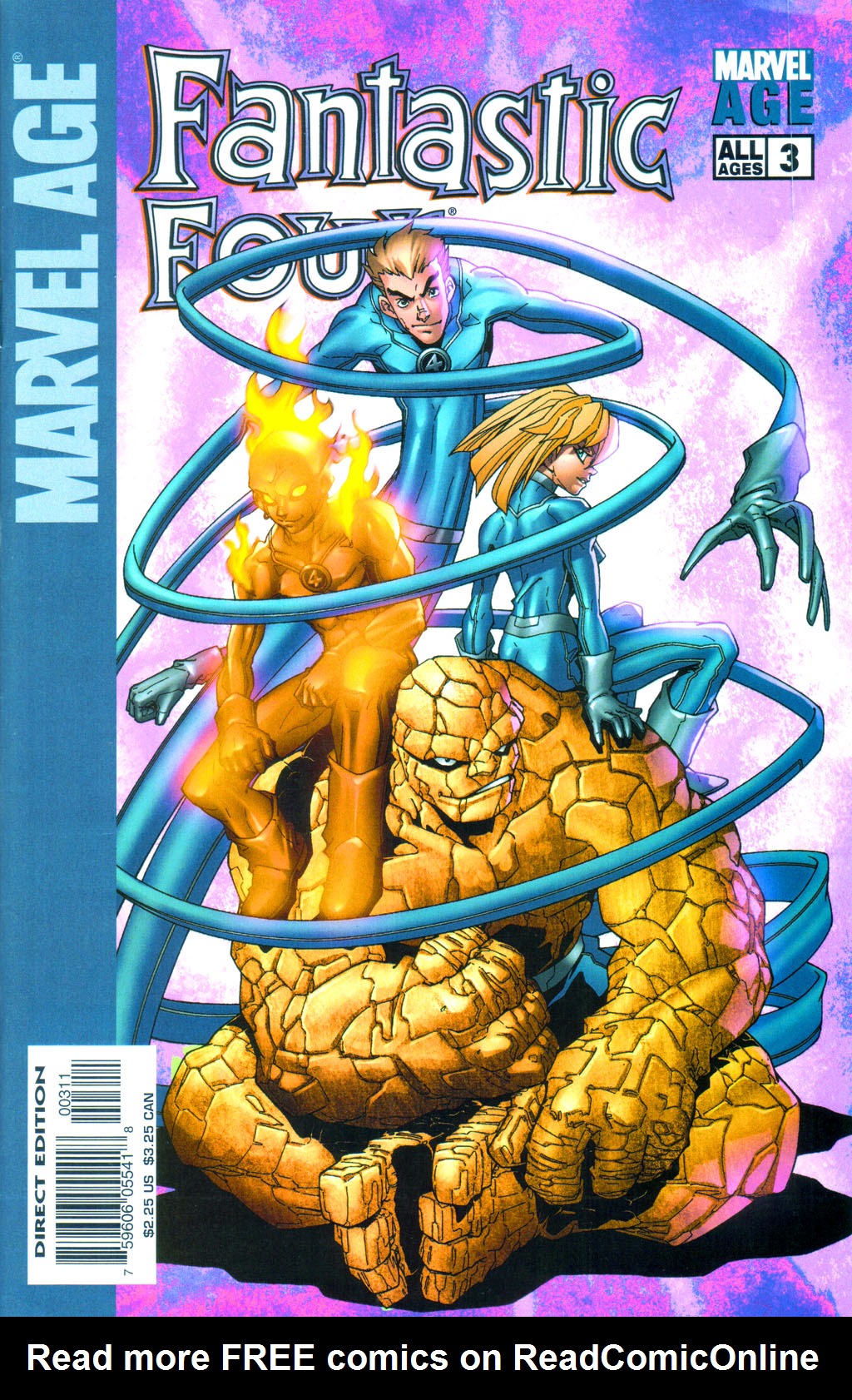 Read online Marvel Age Fantastic Four comic -  Issue #3 - 1