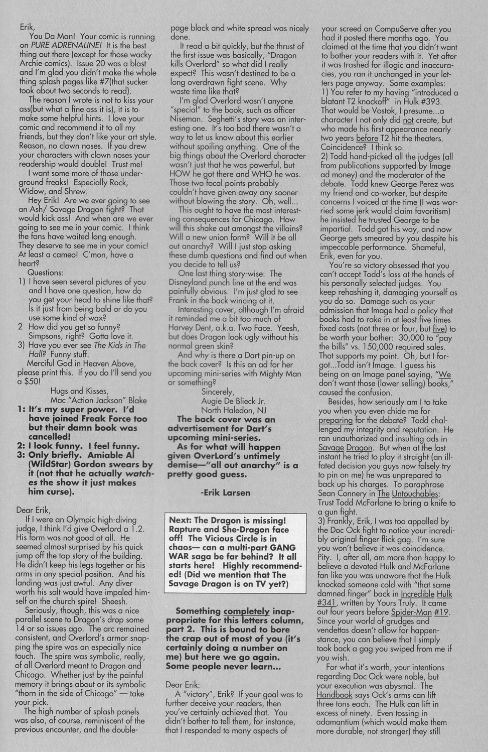 The Savage Dragon (1993) Issue #22 #25 - English 30