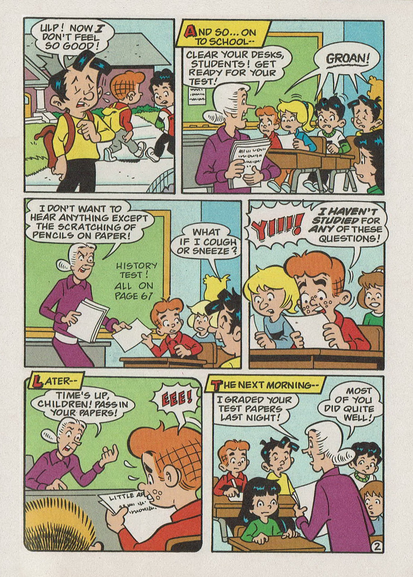 Read online Archie's Double Digest Magazine comic -  Issue #173 - 100