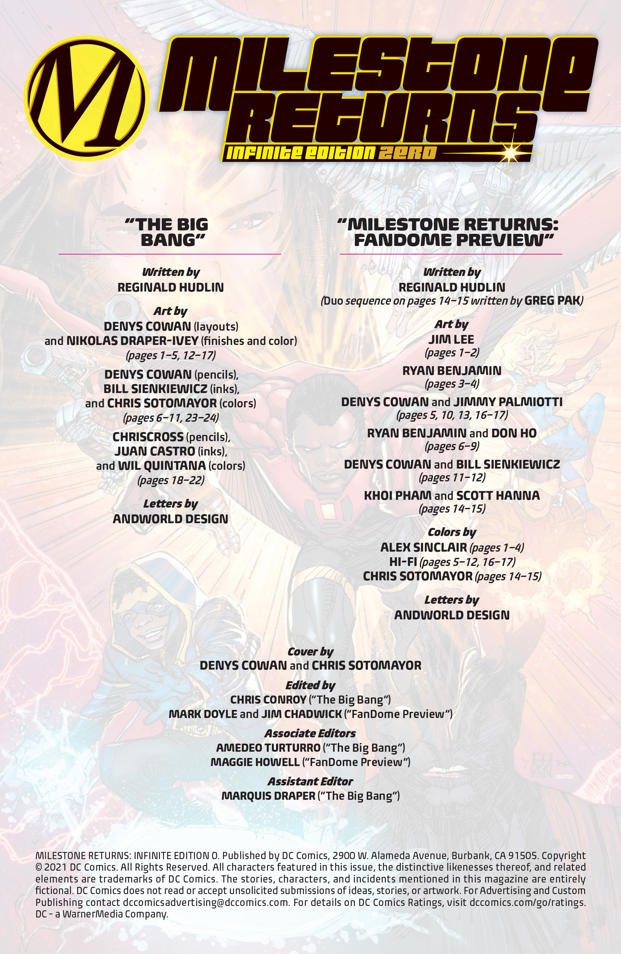 Read online Milestone Returns Zero comic -  Issue # _Infinite Edition - 46