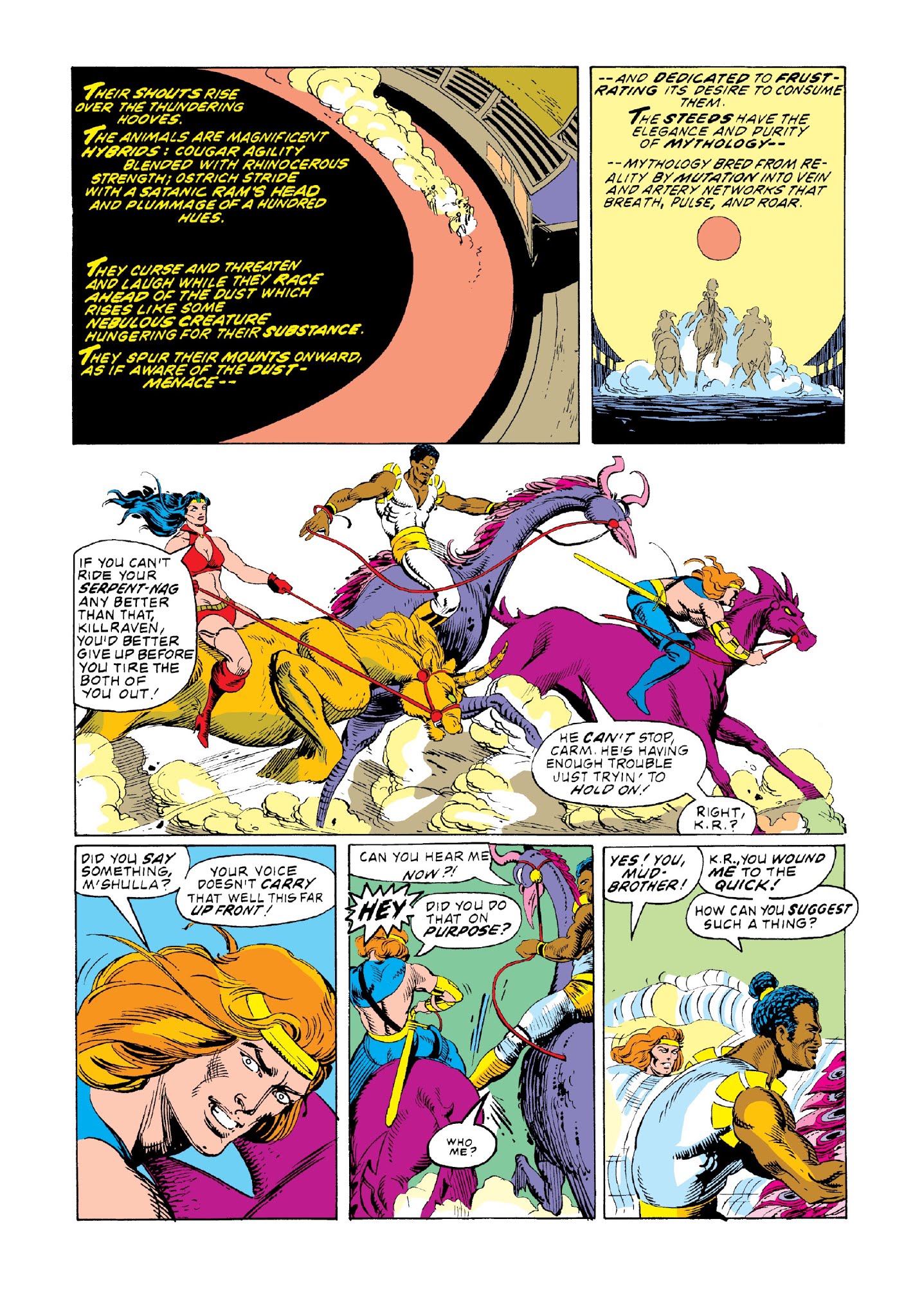Read online Marvel Masterworks: Killraven comic -  Issue # TPB 1 (Part 3) - 84