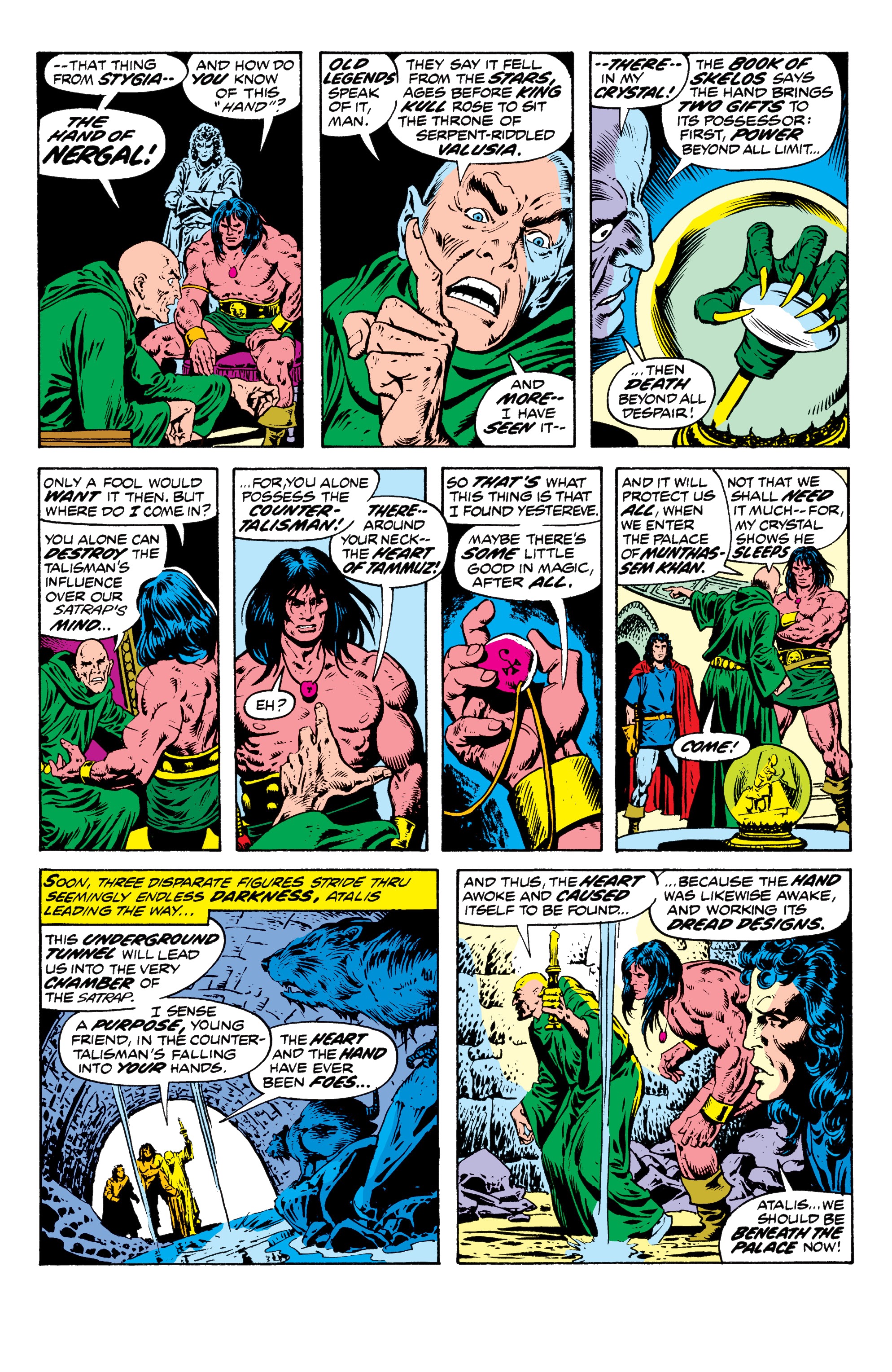 Read online Conan The Barbarian Epic Collection: The Original Marvel Years - The Curse Of The Golden Skull comic -  Issue # TPB (Part 1) - 80