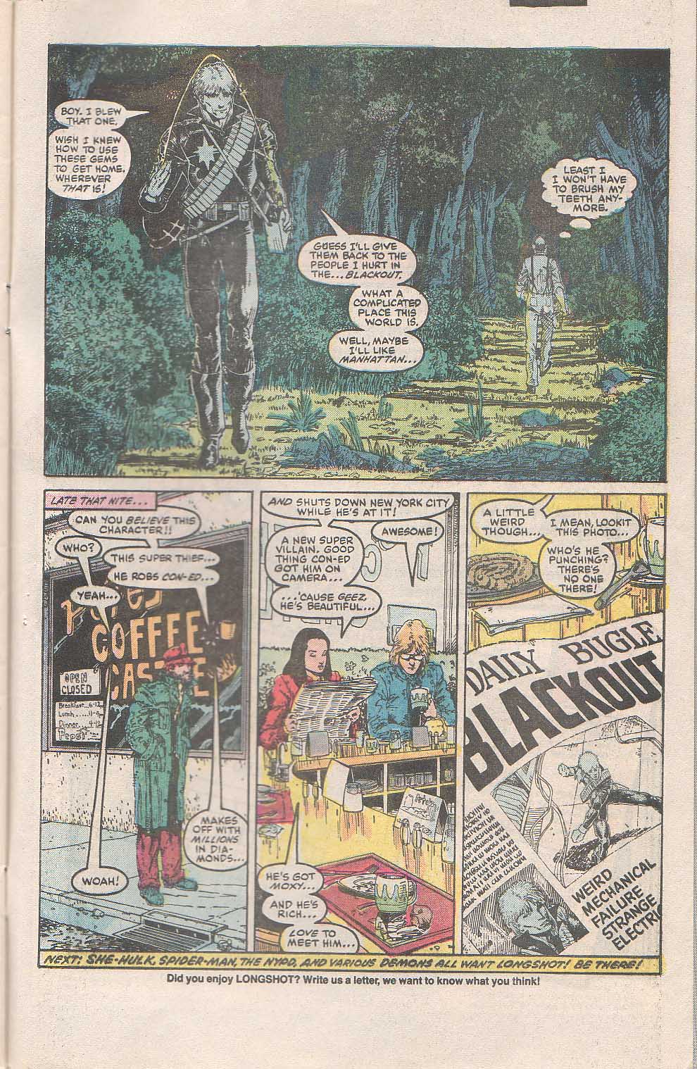 Read online Longshot (1985) comic -  Issue #3 - 24