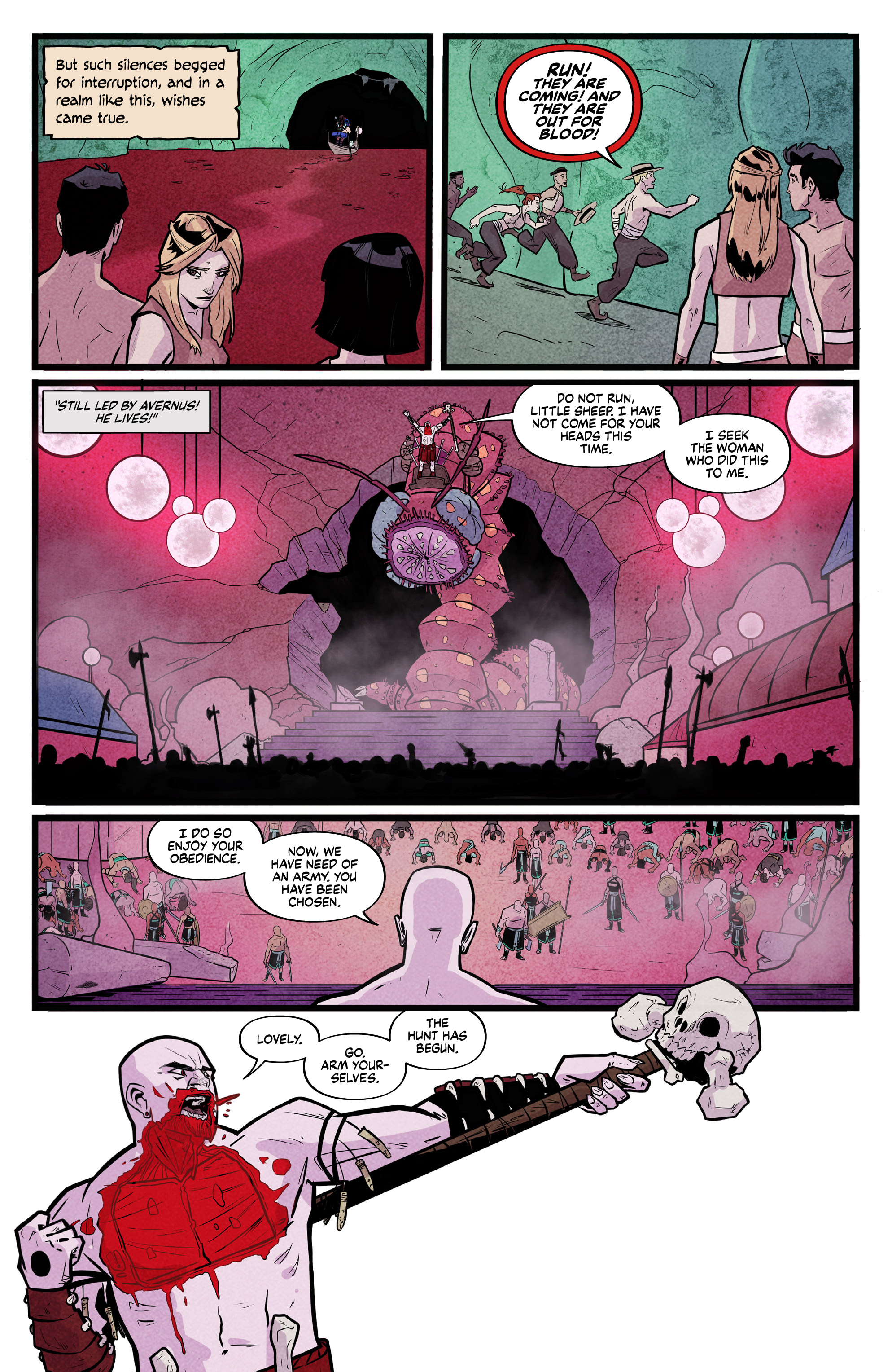Read online Godfell comic -  Issue #3 - 26