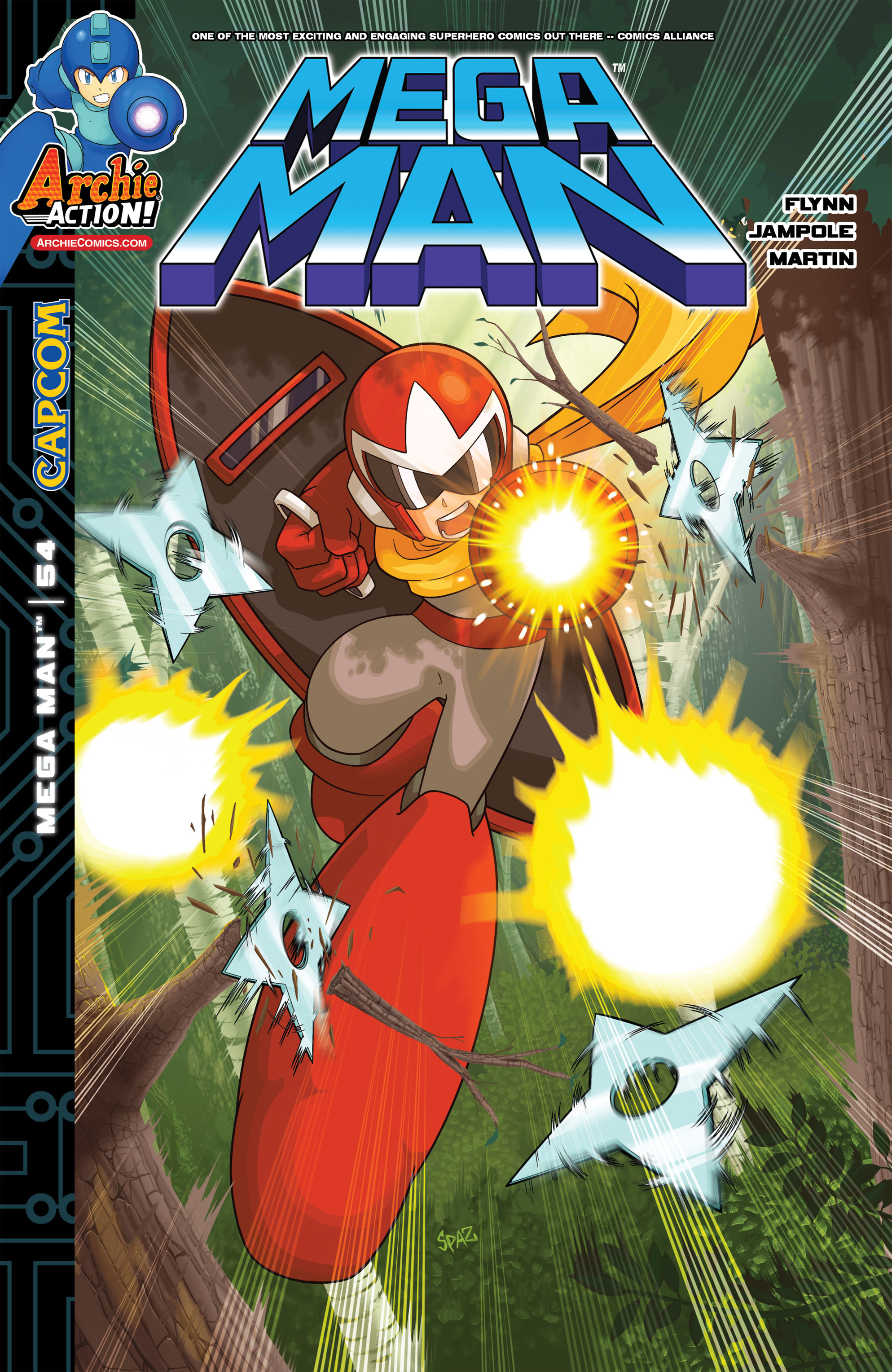 Read online Mega Man comic -  Issue #54 - 1