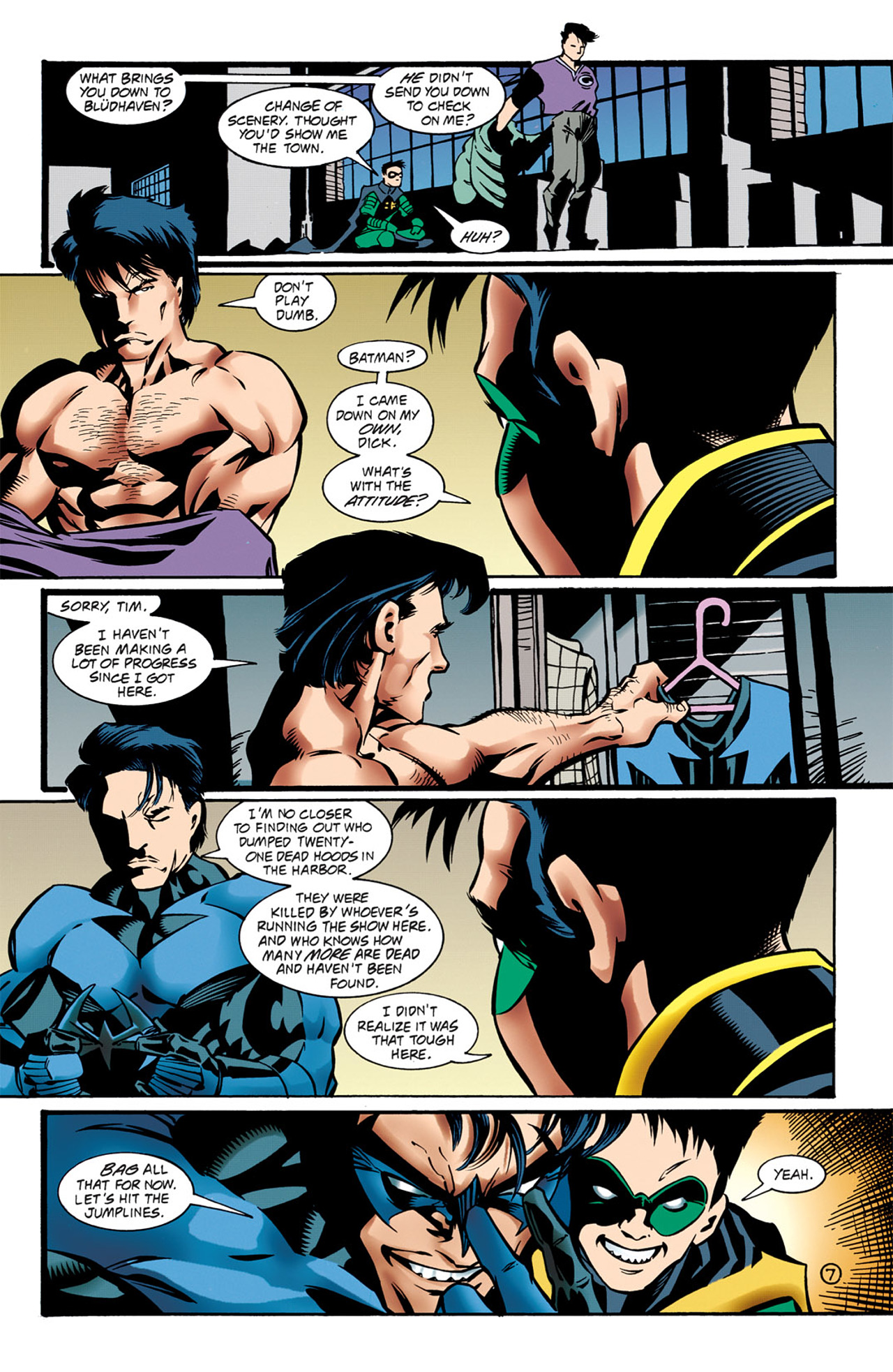 Read online Nightwing (1996) comic -  Issue #6 - 8