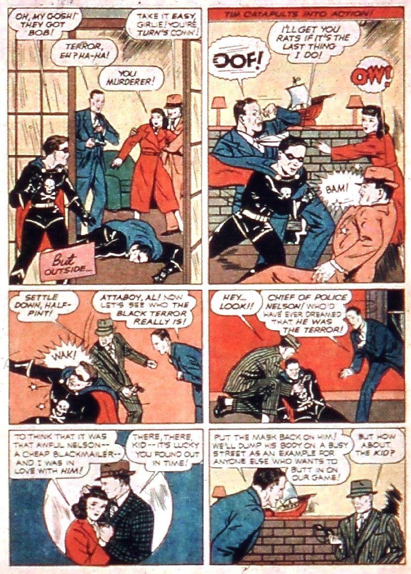 Read online Exciting Comics comic -  Issue #12 - 13