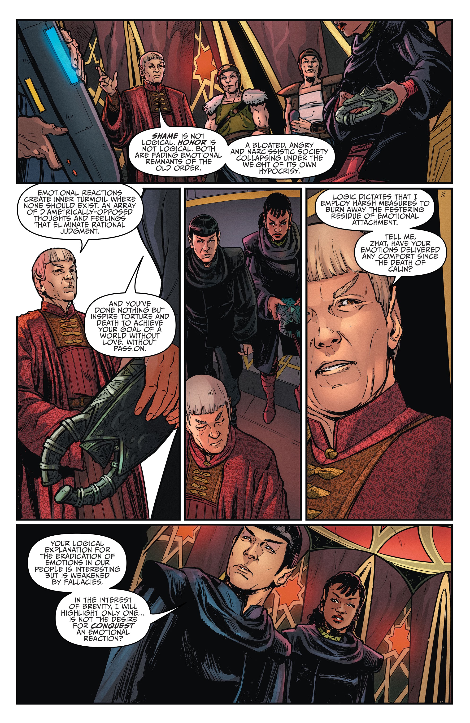 Read online Star Trek: Year Five comic -  Issue #20 - 20
