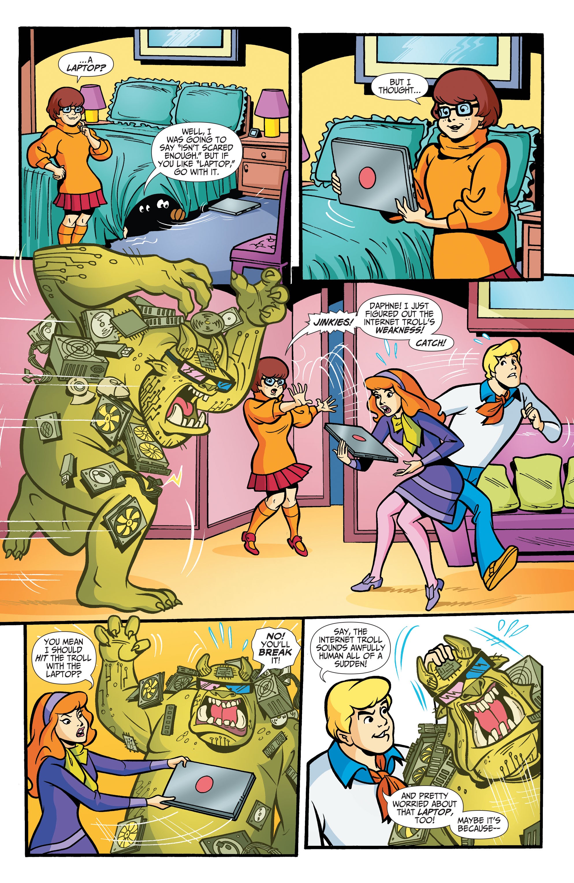 Read online Scooby-Doo: Where Are You? comic -  Issue #105 - 10
