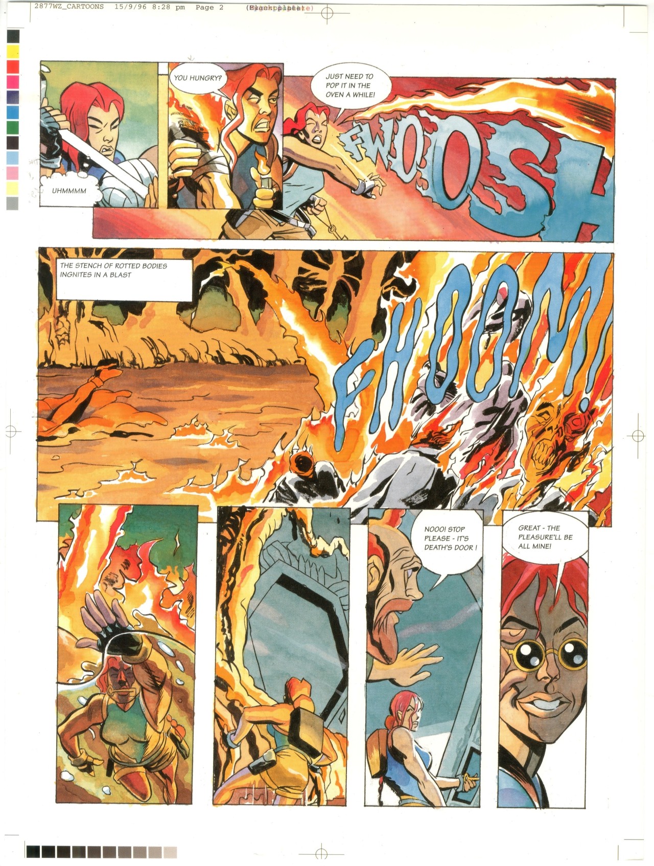 Read online Tomb Raider Comic Debuts in Mean Machines SEGA comic -  Issue # Full - 7