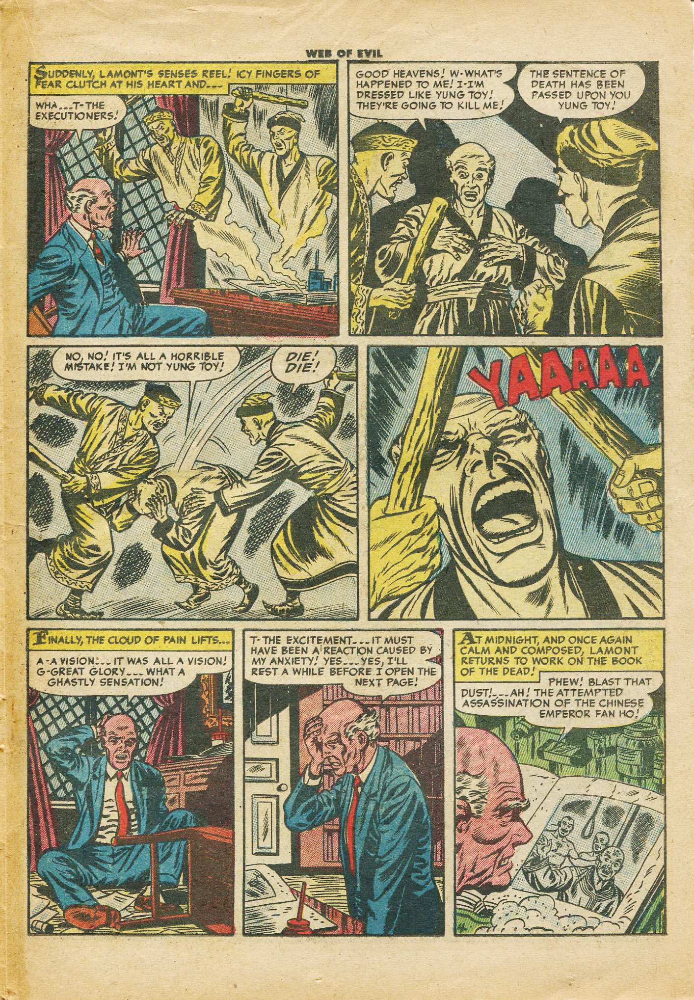 Read online Web of Evil comic -  Issue #17 - 21
