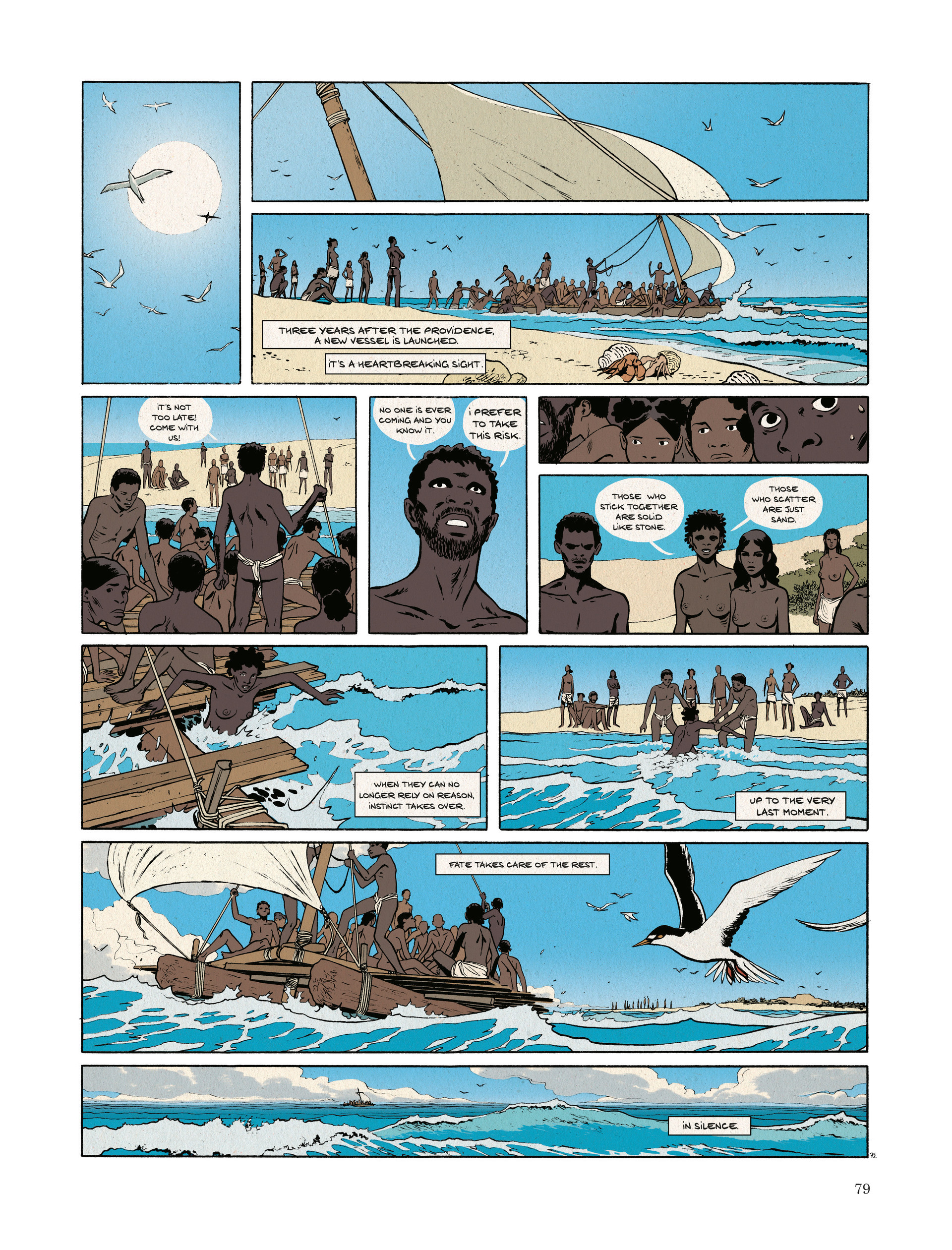 Read online The Forgotten Slaves of Tromelin comic -  Issue # TPB - 81