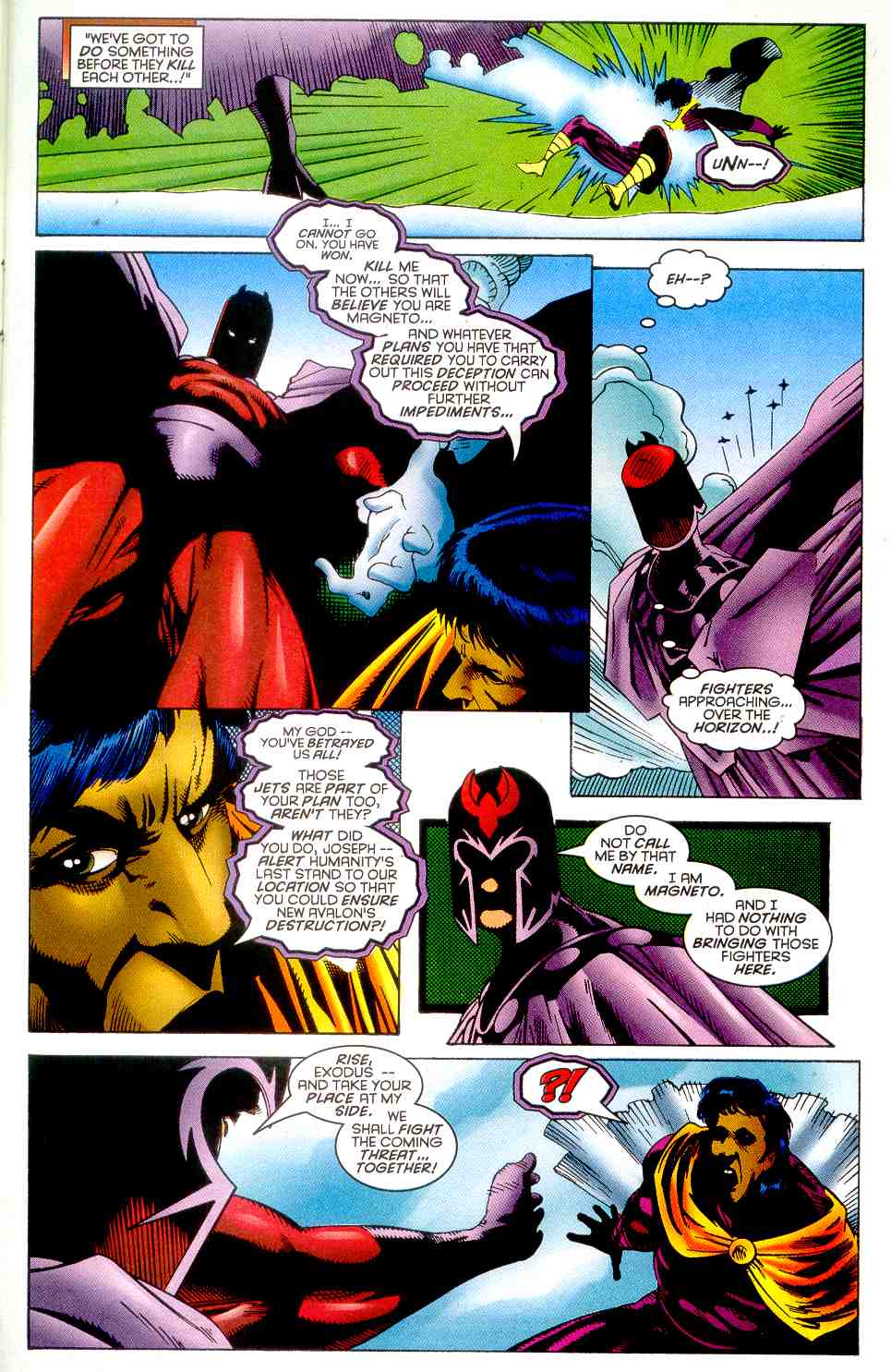Read online Magneto (1996) comic -  Issue #4 - 9