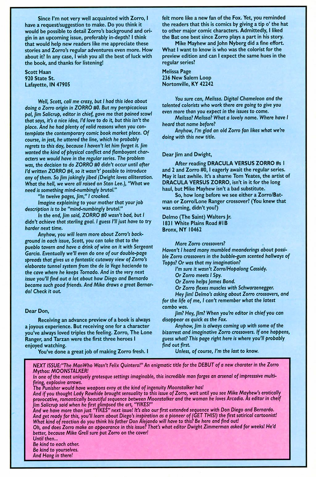 Read online Zorro (1993) comic -  Issue #3 - 34