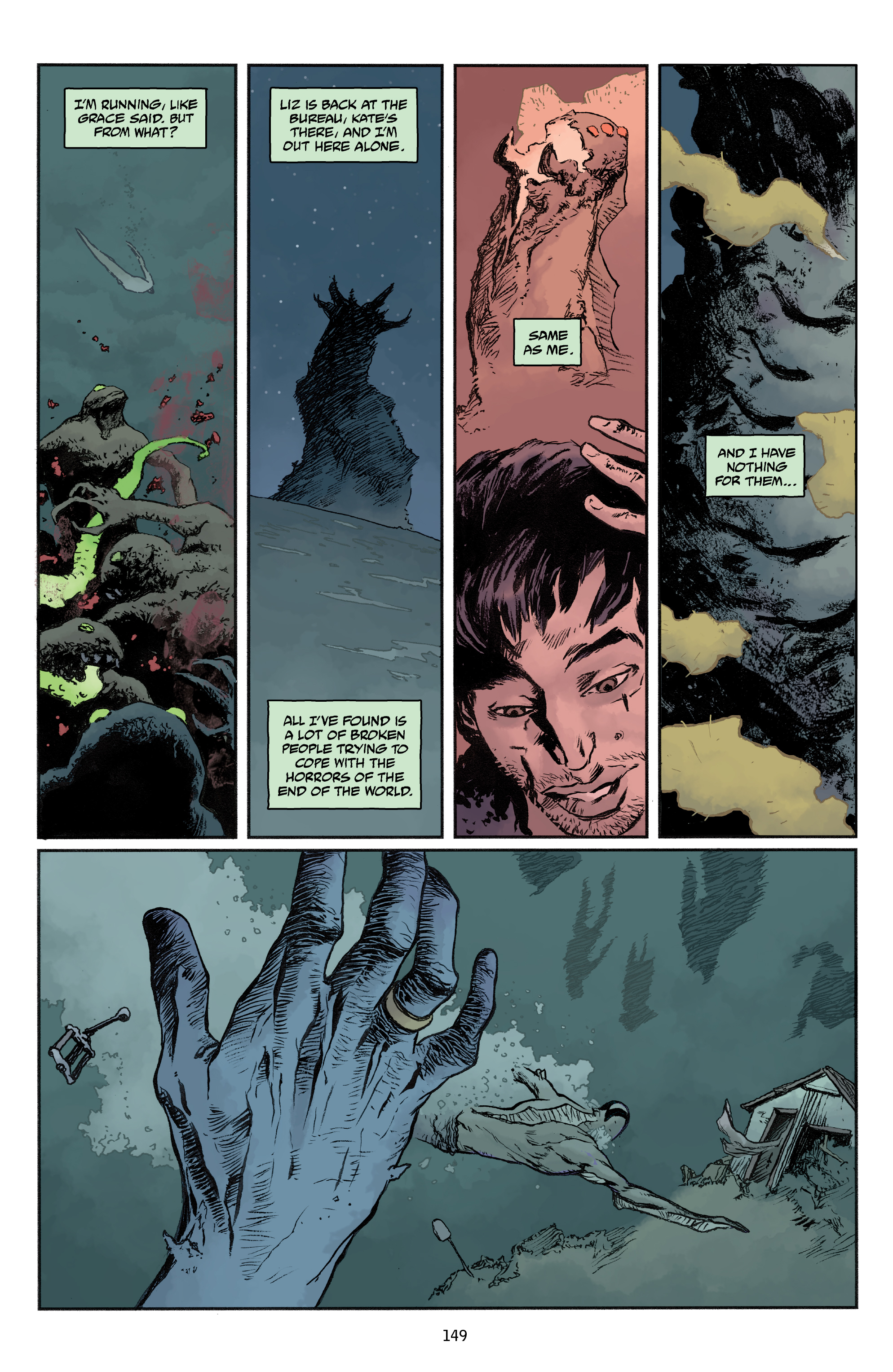 Read online Abe Sapien comic -  Issue # _TPB Dark and Terrible 2 (Part 2) - 50