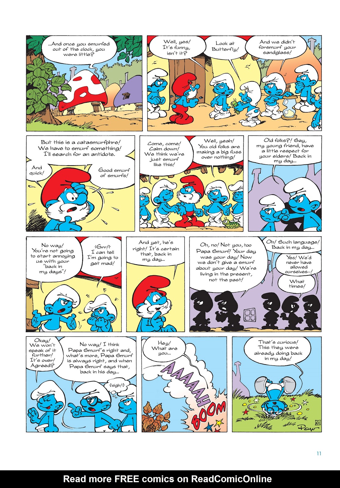Read online The Smurfs comic -  Issue #15 - 12