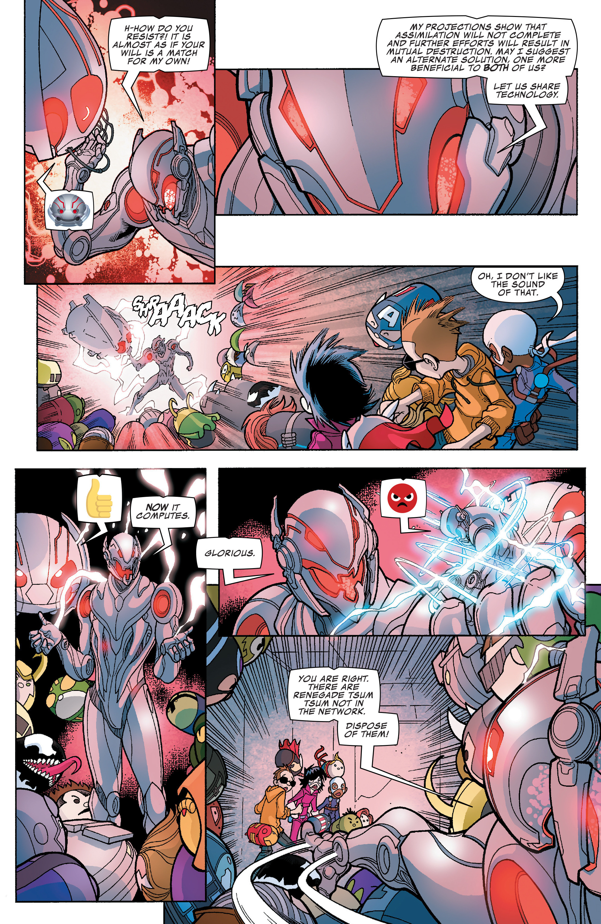 Read online Marvel Tsum Tsum comic -  Issue #4 - 4