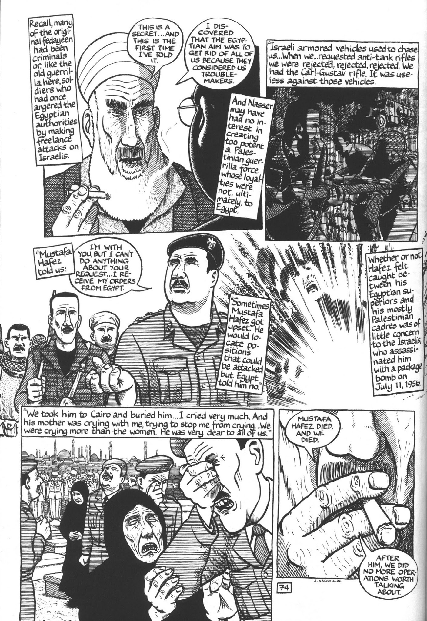 Read online Footnotes in Gaza comic -  Issue # TPB - 94