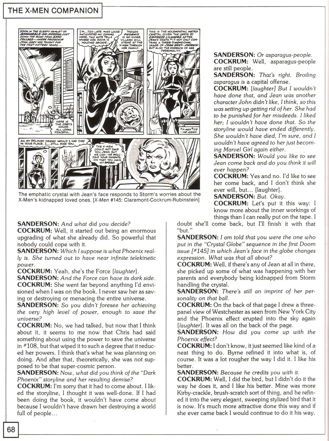 Read online The X-Men Companion comic -  Issue #1 - 68