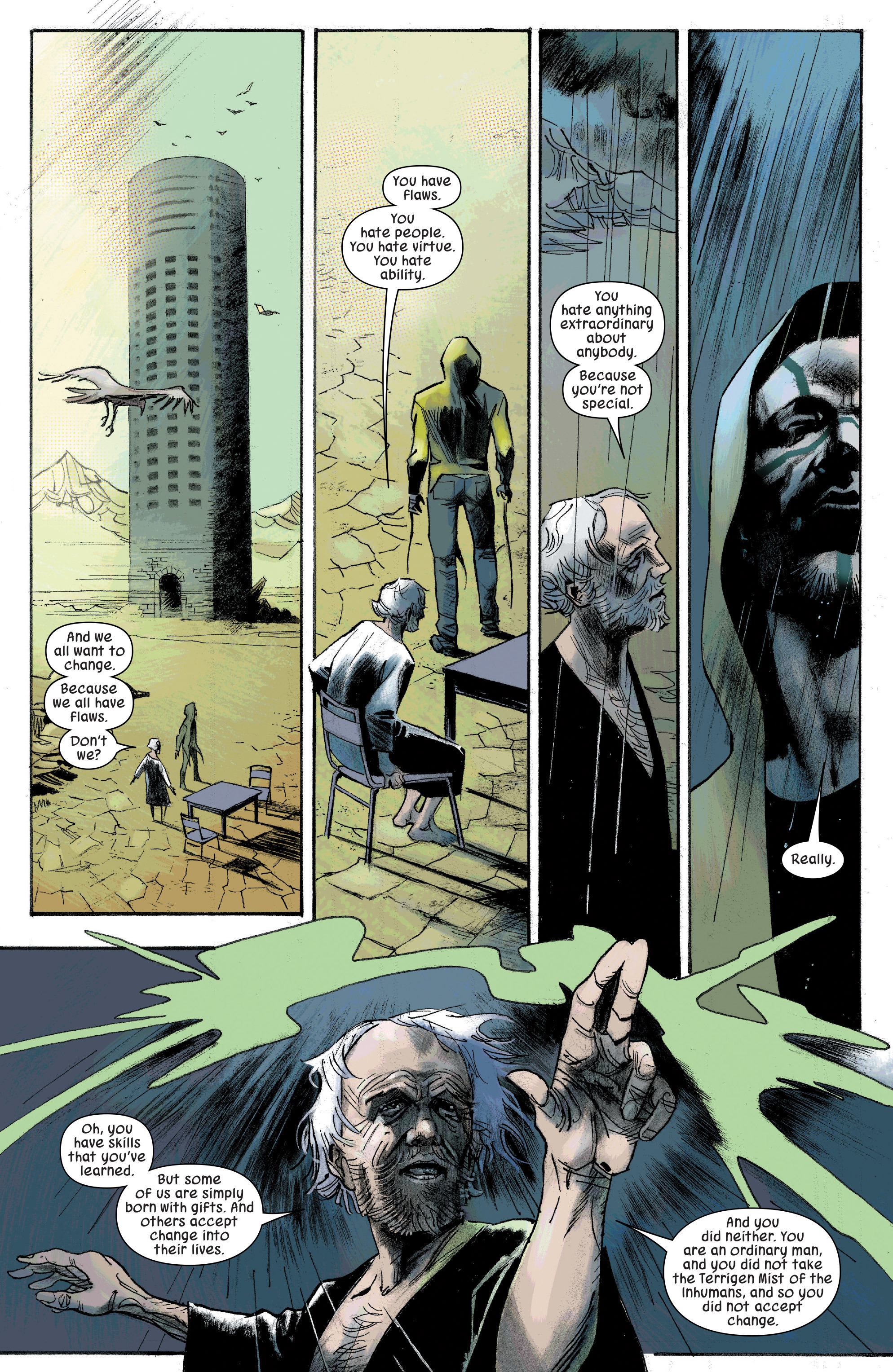 Read online Karnak comic -  Issue #5 - 14