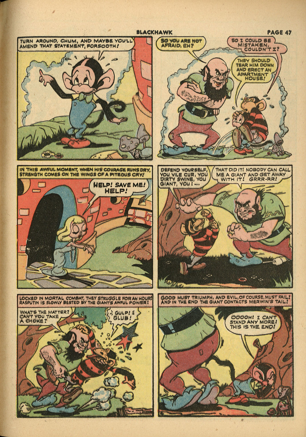 Read online Blackhawk (1957) comic -  Issue #9 - 49