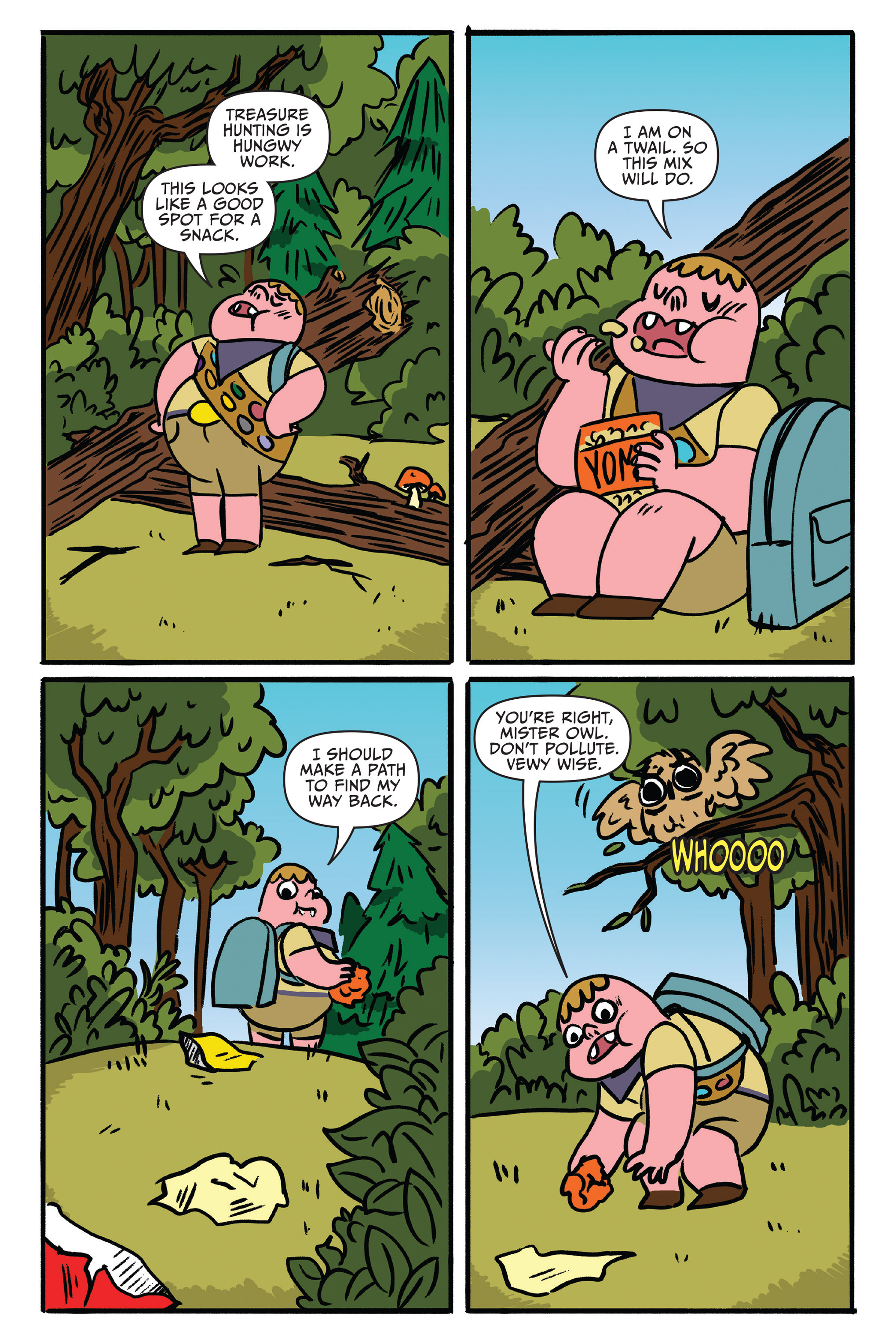 Read online Clarence: Chicken Phantom comic -  Issue # Full - 112