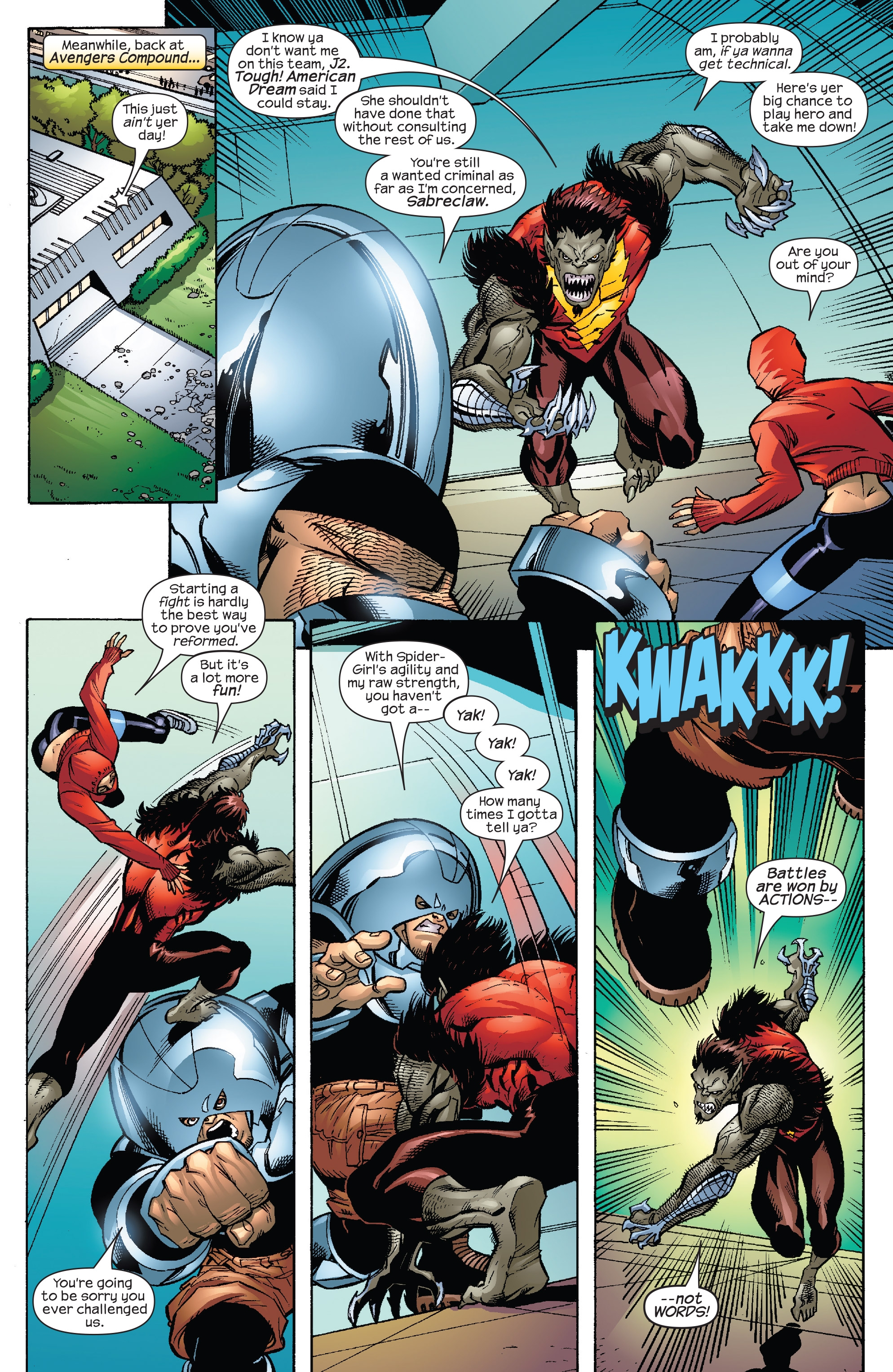 Read online Ms. Fantastic (Marvel)(MC2) - Avengers Next (2007) comic -  Issue #2 - 10