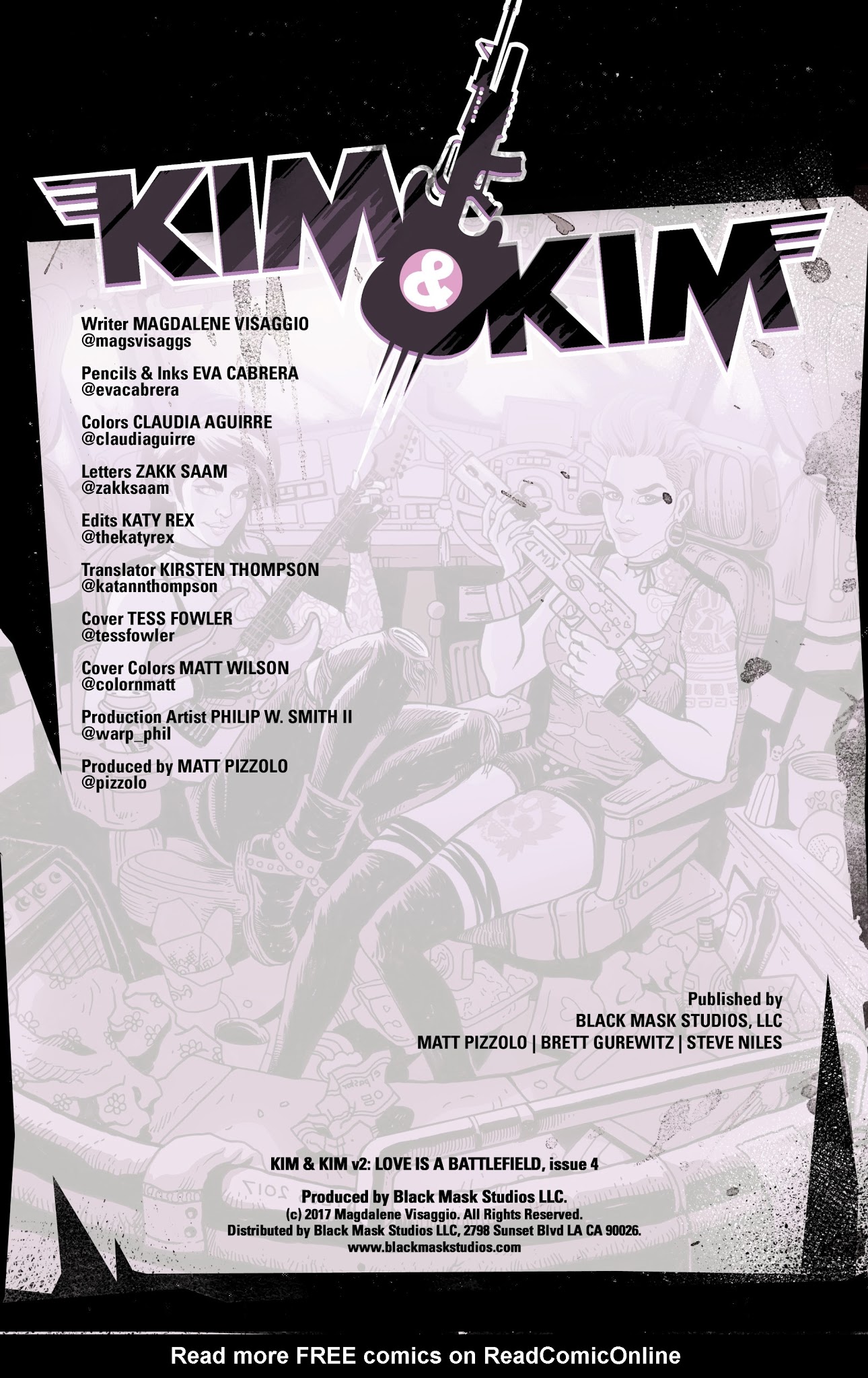Read online Kim & Kim v2: Love is a Battlefield comic -  Issue #4 - 2