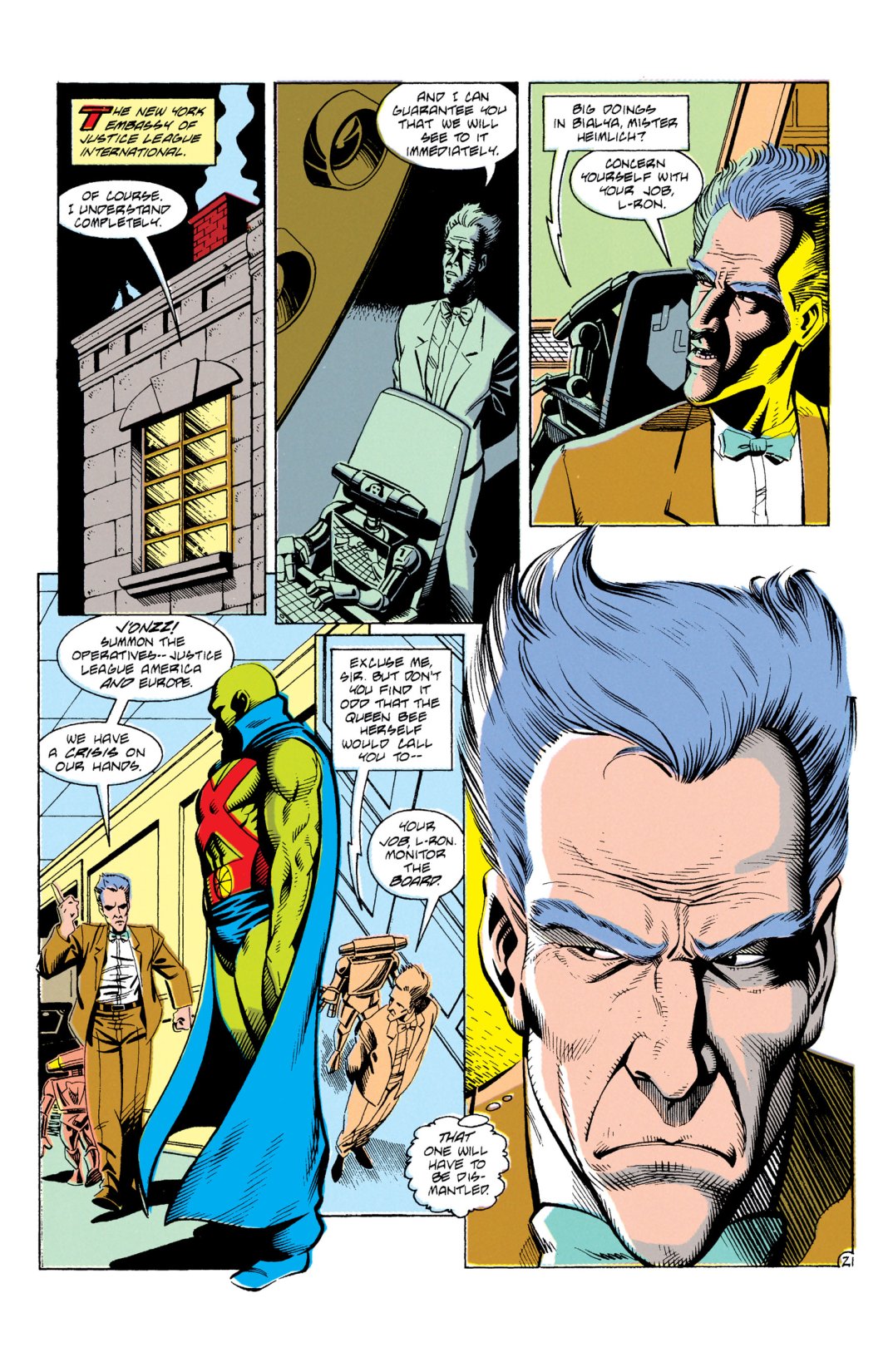 Read online Justice League Europe comic -  Issue #30 - 22