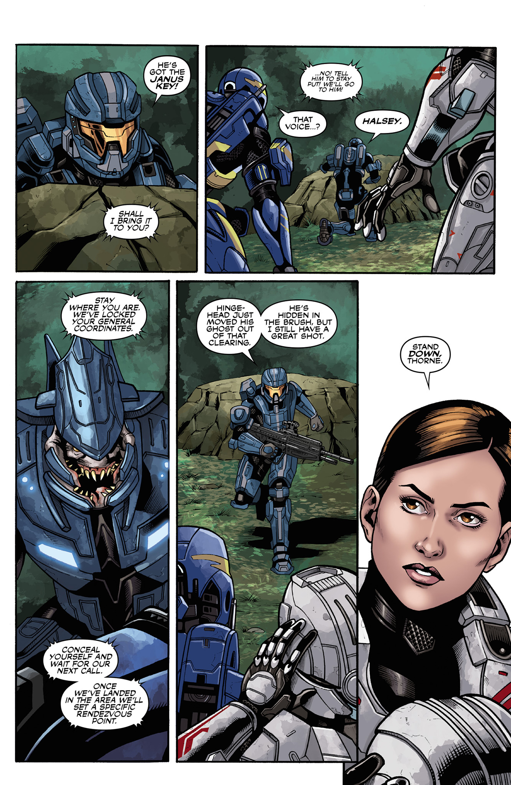 Read online Halo: Escalation comic -  Issue #15 - 23